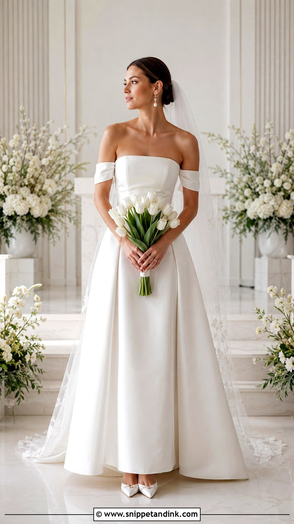 Simple Wedding Dress With Detachable Sleeves - Snippet and Ink - 20 Bride Dress Simple Elegant Ideas