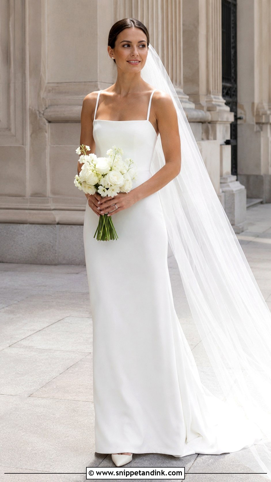 Simple Wedding Dress With Straps - Snippet and Ink - 25 Wedding Dress with Straps Ideas