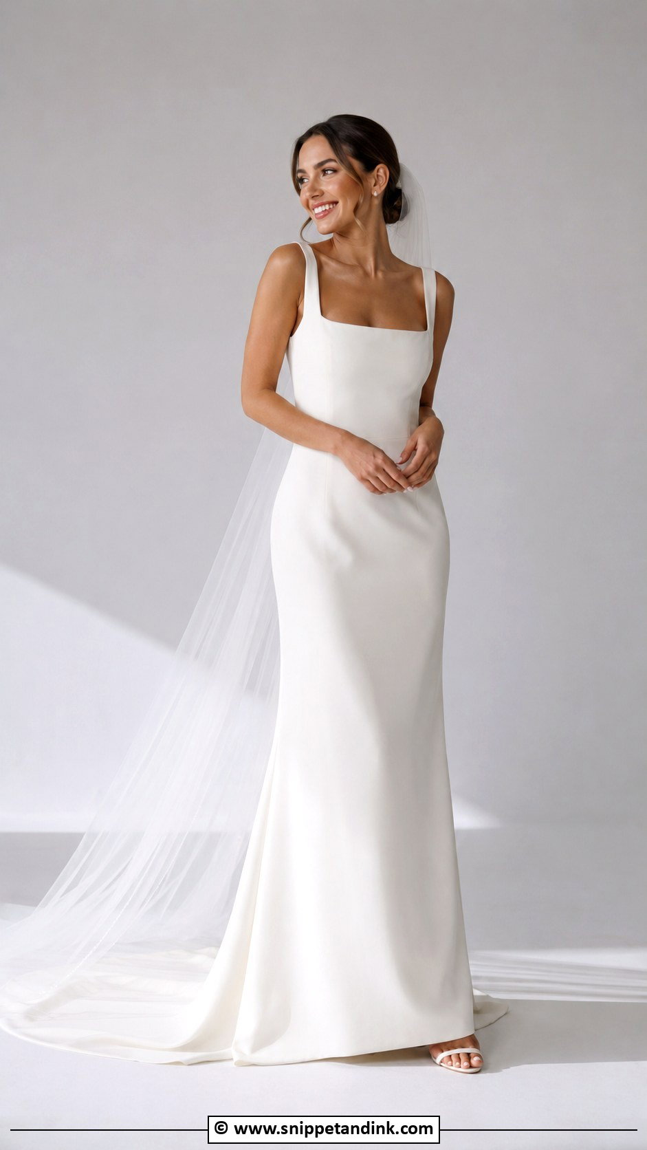 Simple Wedding Dress With Straps - Snippet and Ink - 25 Wedding Dresses with Straps