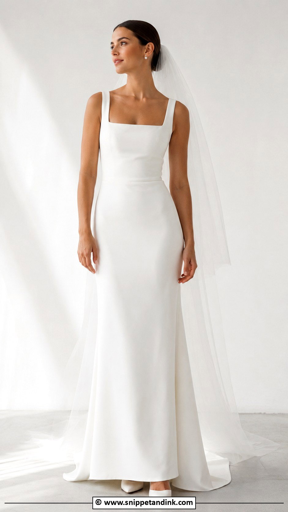 Simple Wedding Dress - Snippet and Ink - 30 Dream Wedding Ideas Dresses