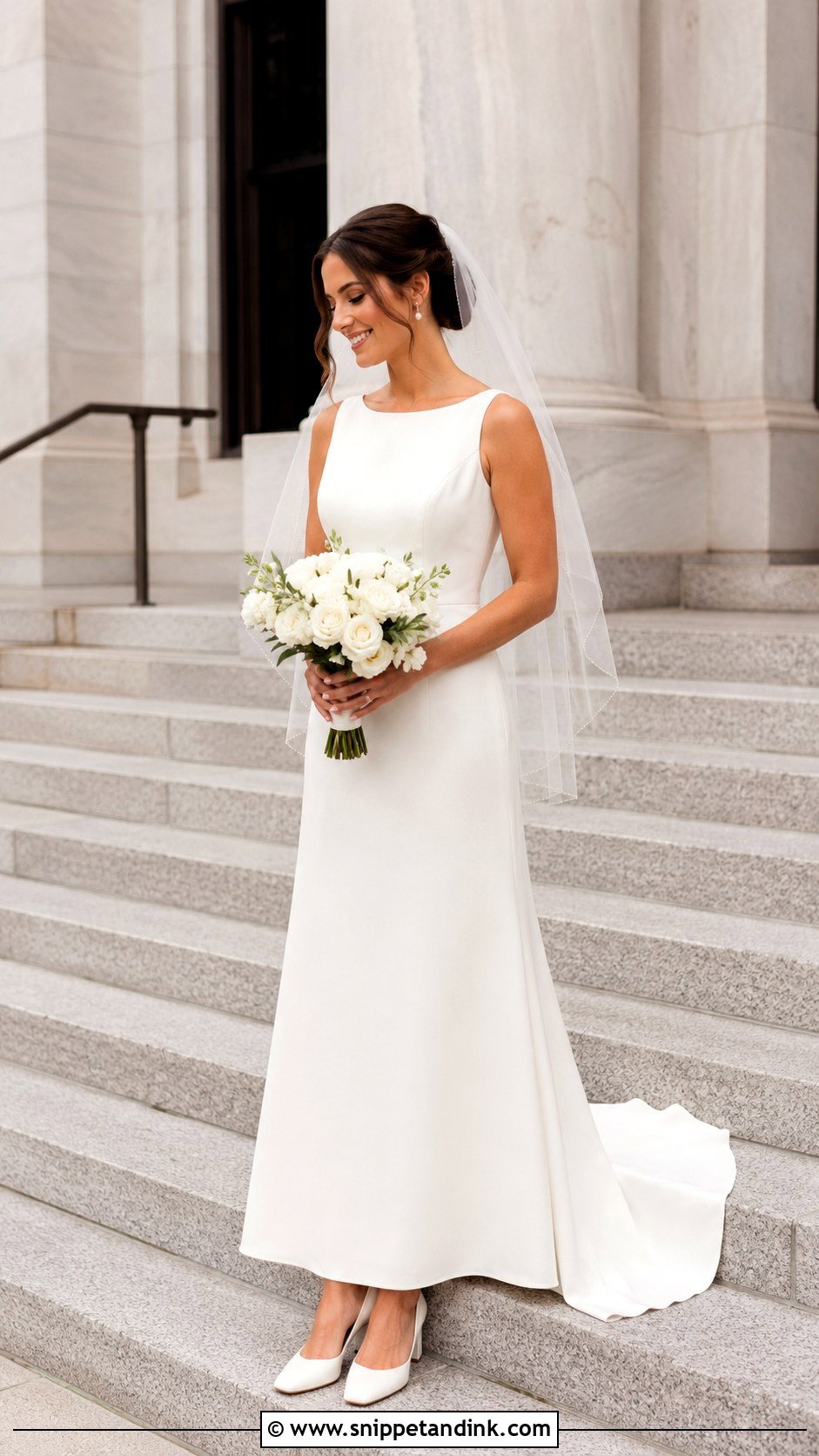 Simple Wedding Gown Legal Wedding Bride Outfit - Snippet and Ink - 20 Legal Wedding Outfit Bride Ideas