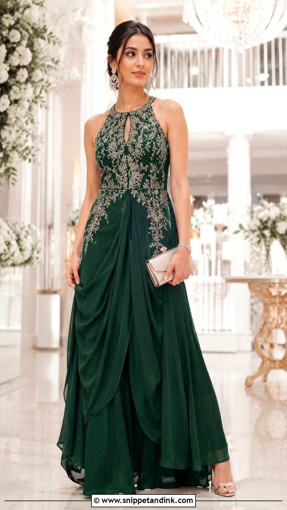 Sister Indo Western Gown For Brother Wedding - Snippet and Ink - 30 Indian Brother Wedding Dress for Sister Ideas