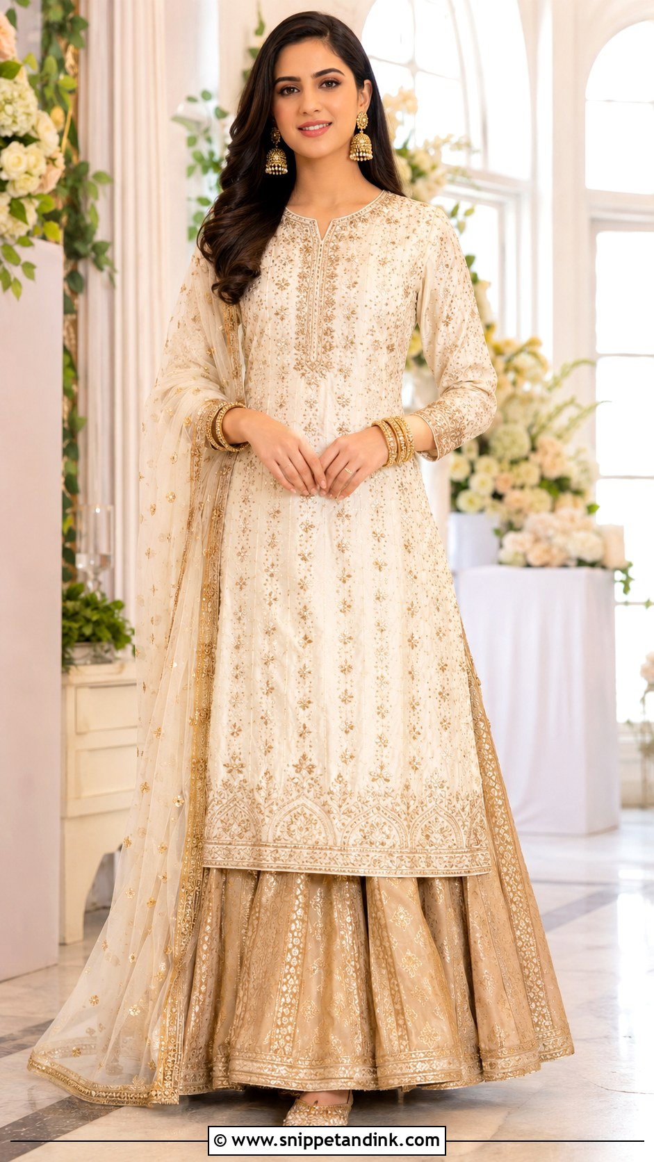 Sister Long Kurta Skirt For Brother Wedding - Snippet and Ink - 30 Indian Brother Wedding Dress for Sister Ideas