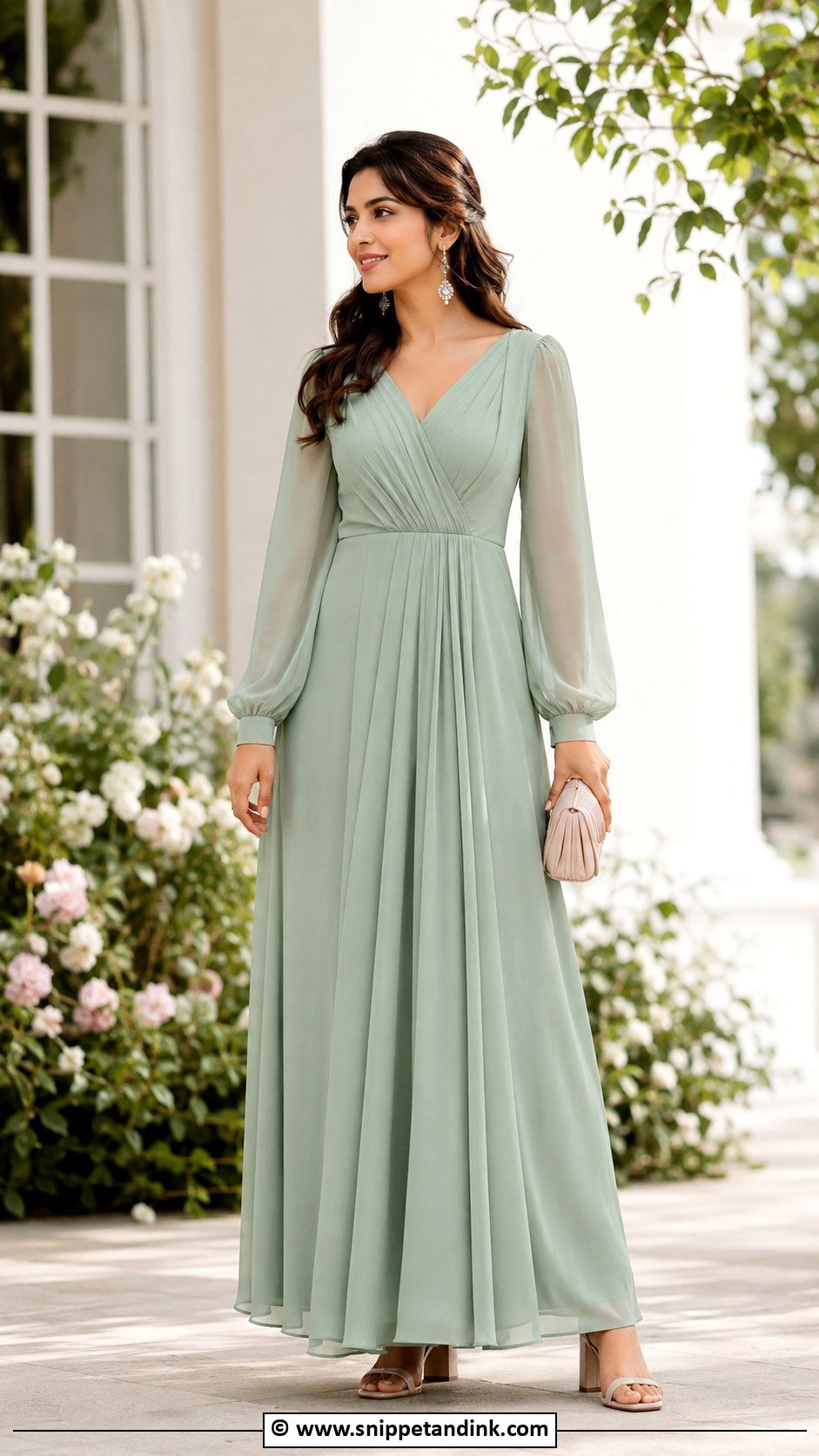 Sister Of Groom Maxi Dress Outfit - Snippet and Ink - 30 Brothers Wedding Outfit for Sister Ideas