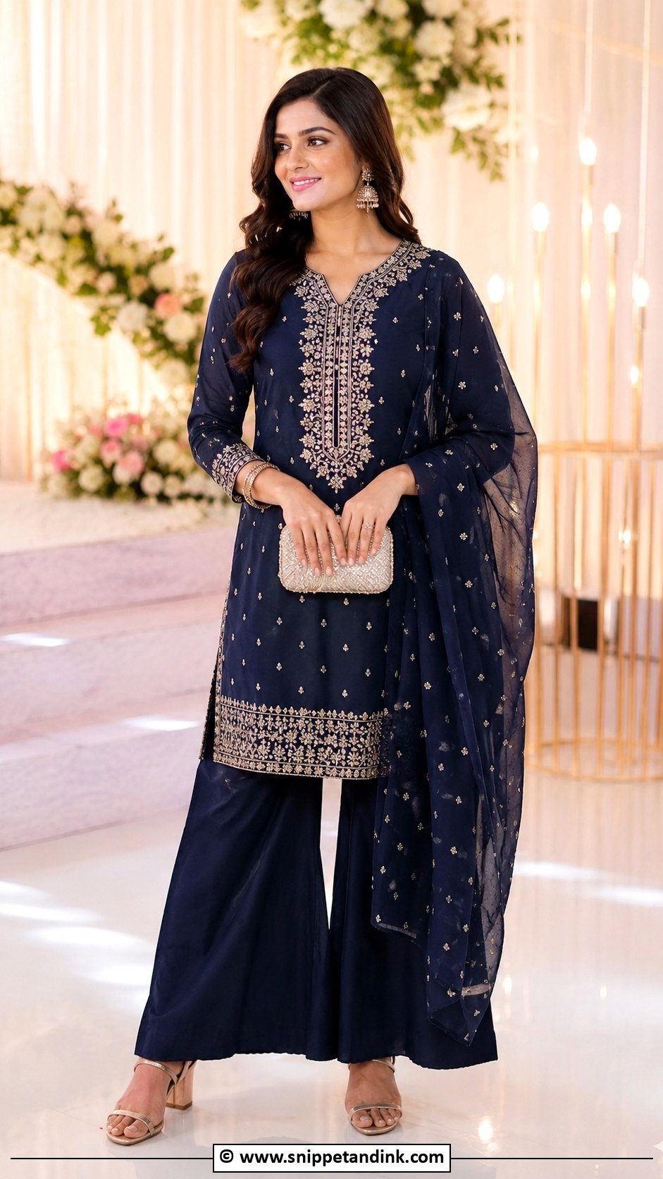 Sister Of Groom Palazzo Suit Outfit - Snippet and Ink - 30 Brothers Wedding Outfit for Sister Ideas