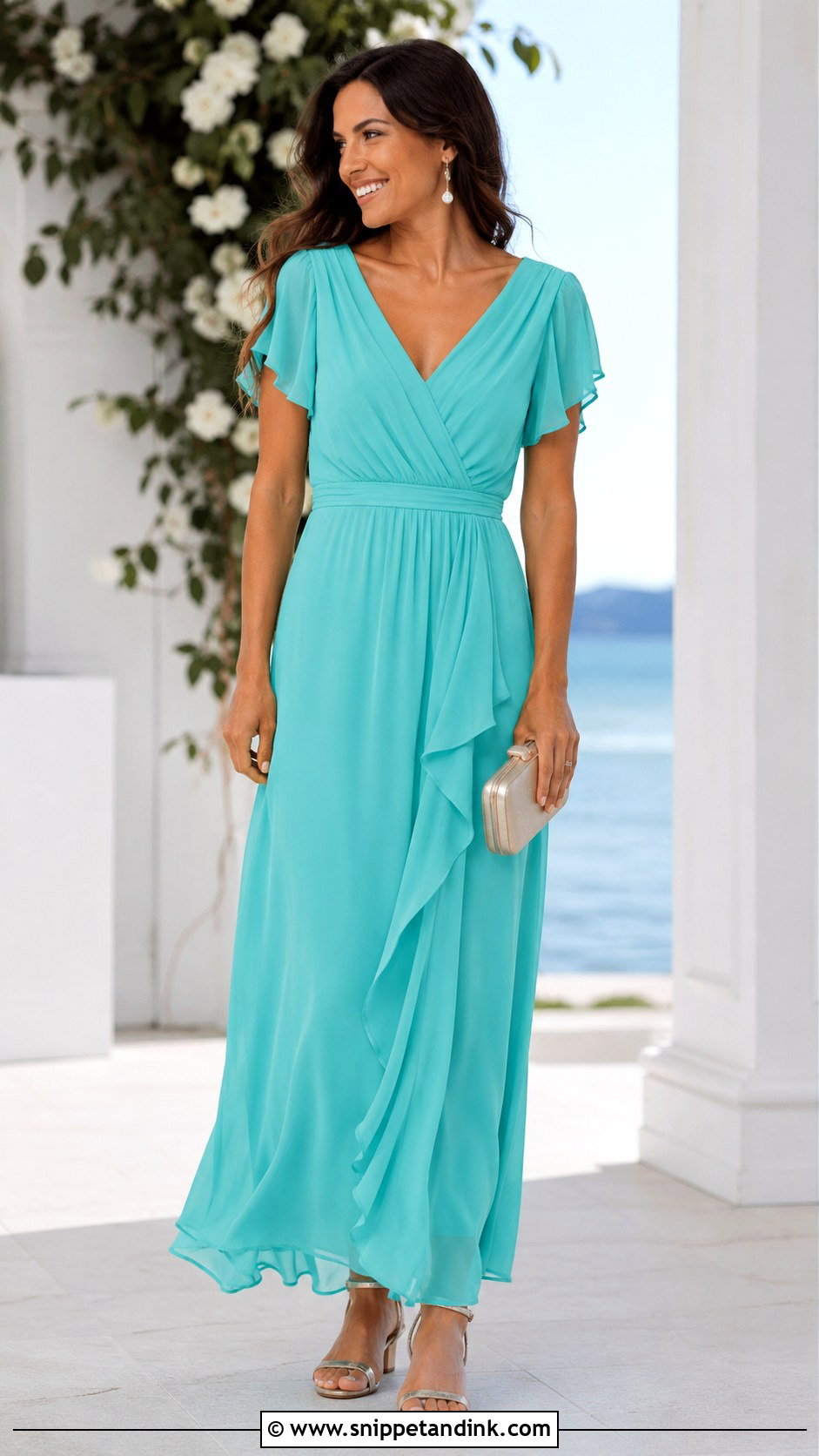Sister Of The Bride Beach Wedding Dress - Snippet and Ink - 20 Sister Bride Ideas