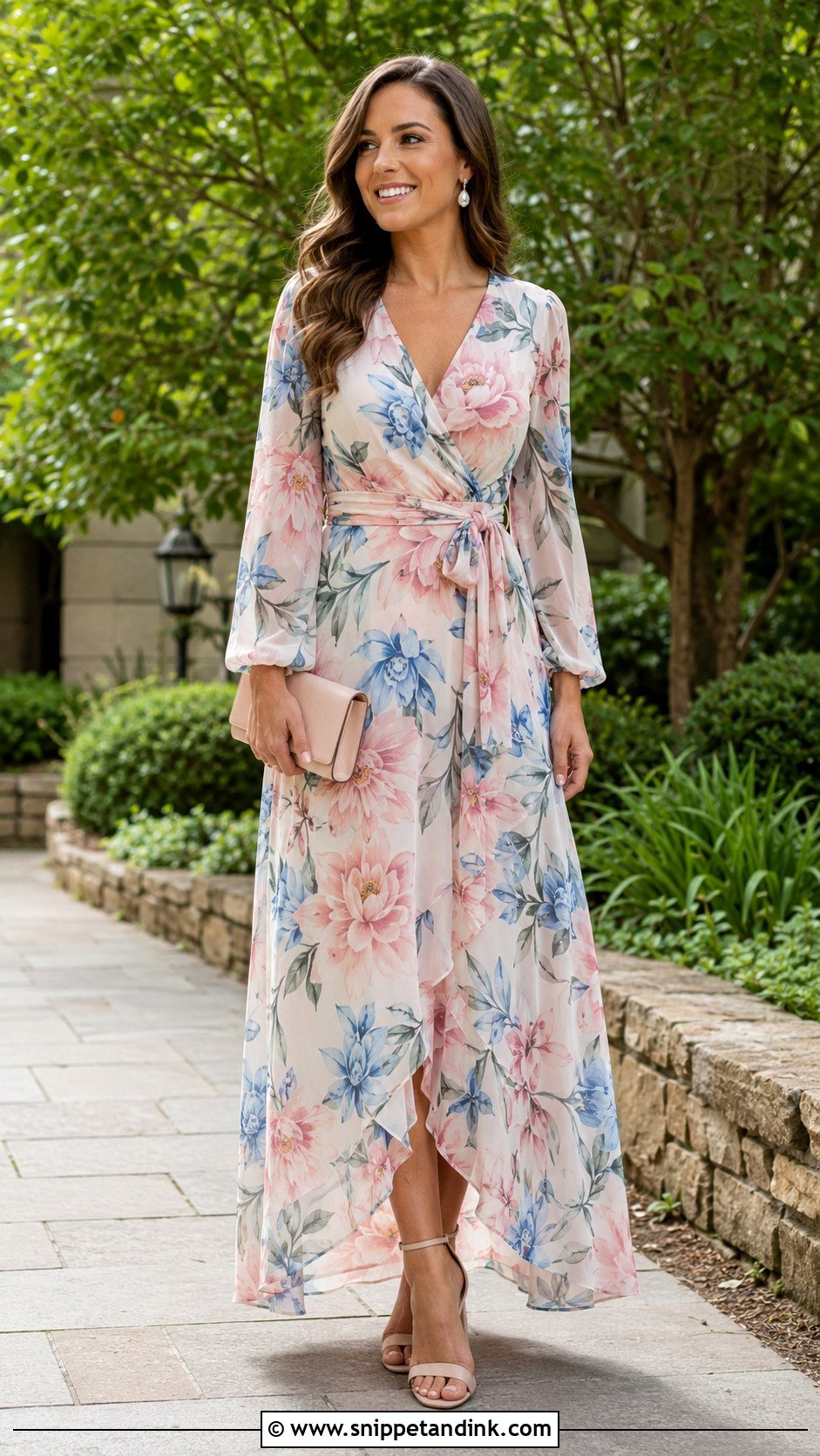 Sister Of The Bride Floral Maxi Dress - Snippet and Ink - 25 Sister of the Bride Ideas