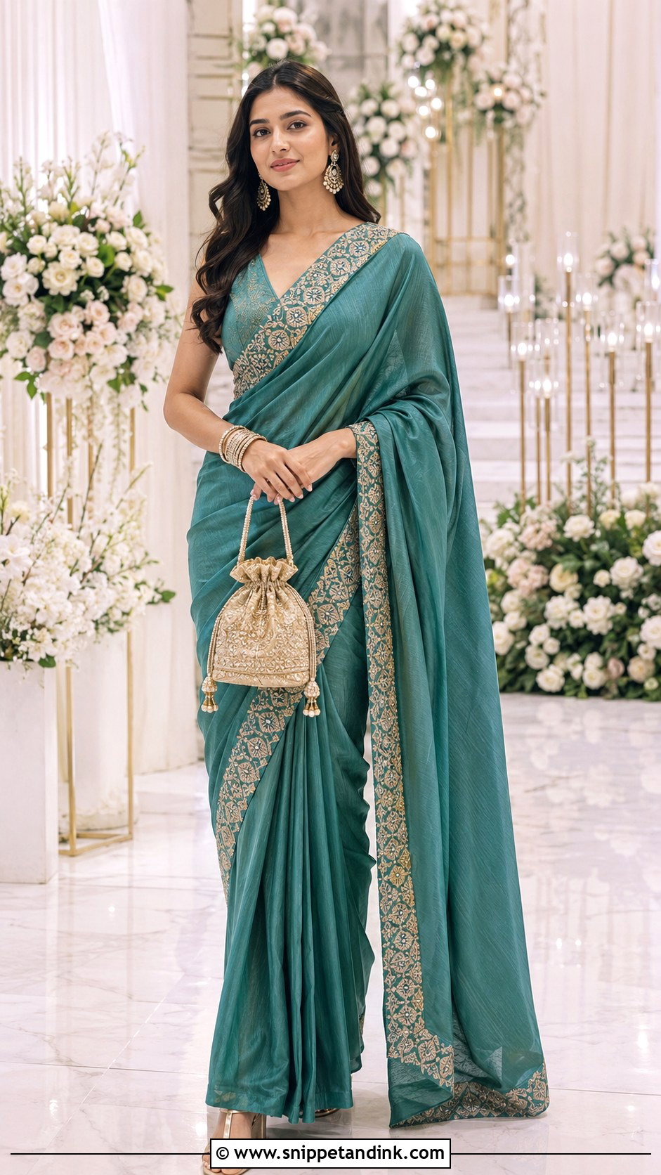 Sister Of The Bride Saree Outfit - Snippet and Ink - 20 Sister Bride Ideas