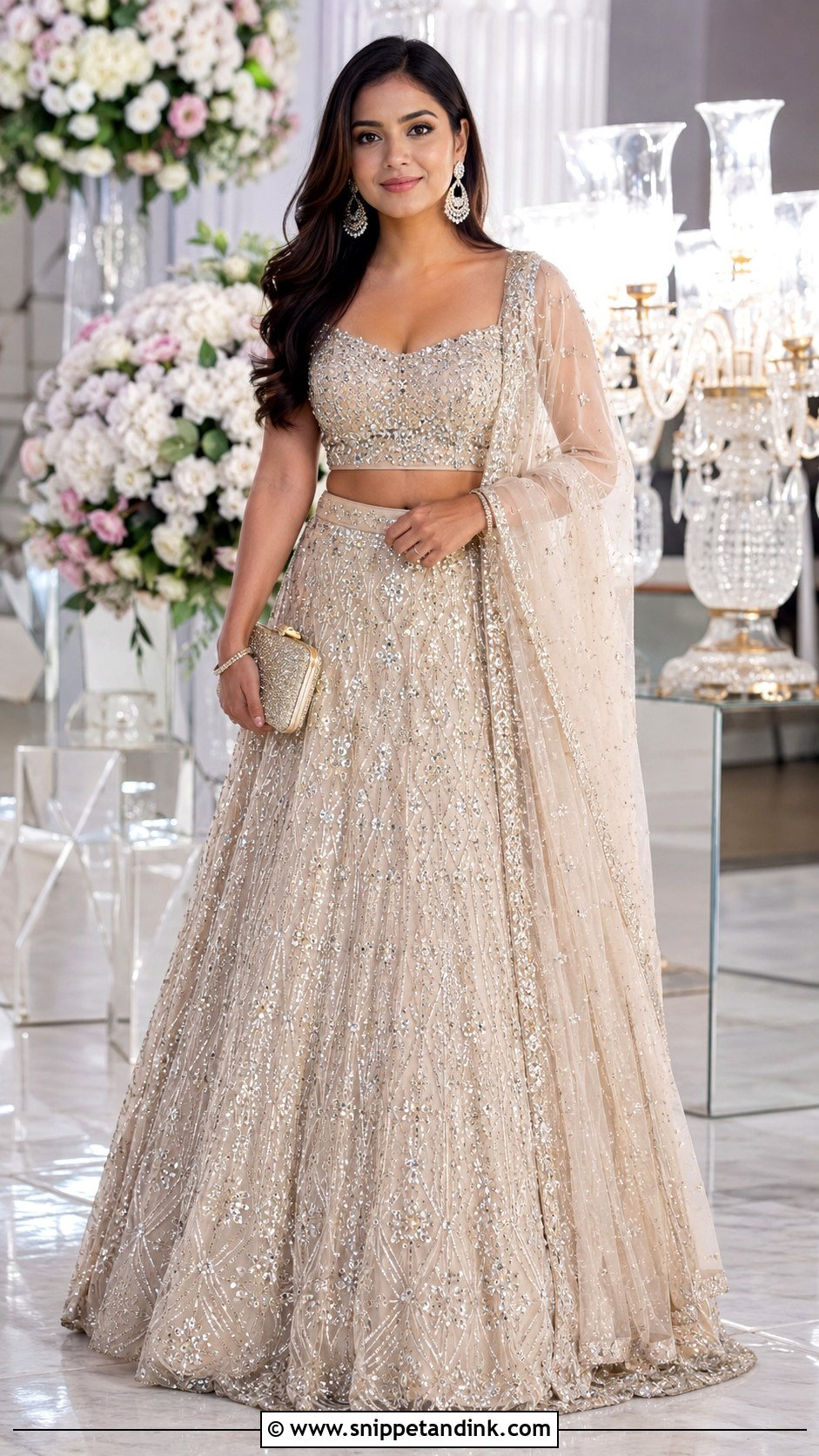 Sister Reception Lehenga For Brother Wedding - Snippet and Ink - 30 Indian Brother Wedding Dress for Sister Ideas