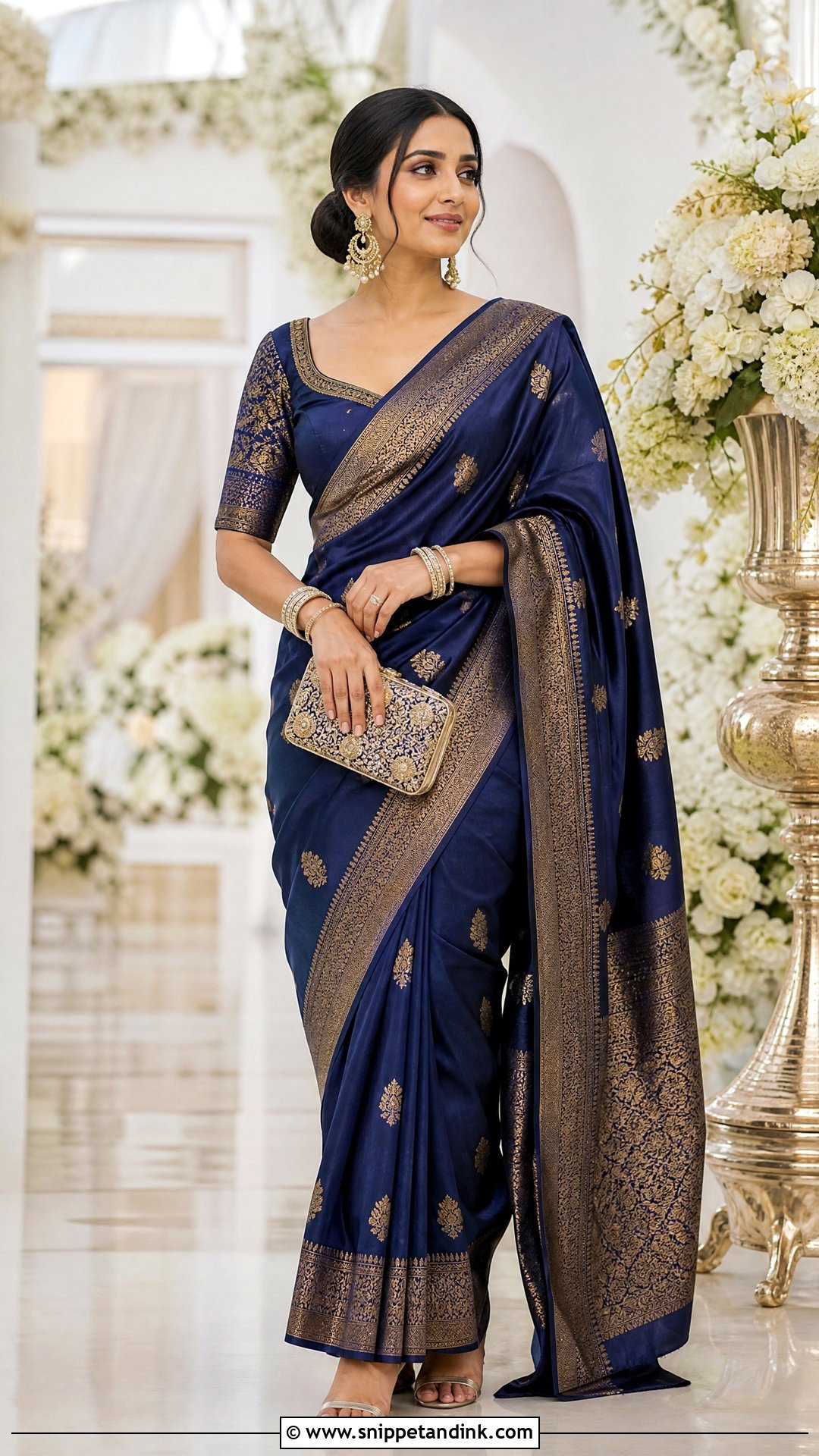 Sister of the Bride Silk Saree Outfit - Snippet and Ink - 25 Wedding Dress for Bride Sister Ideas