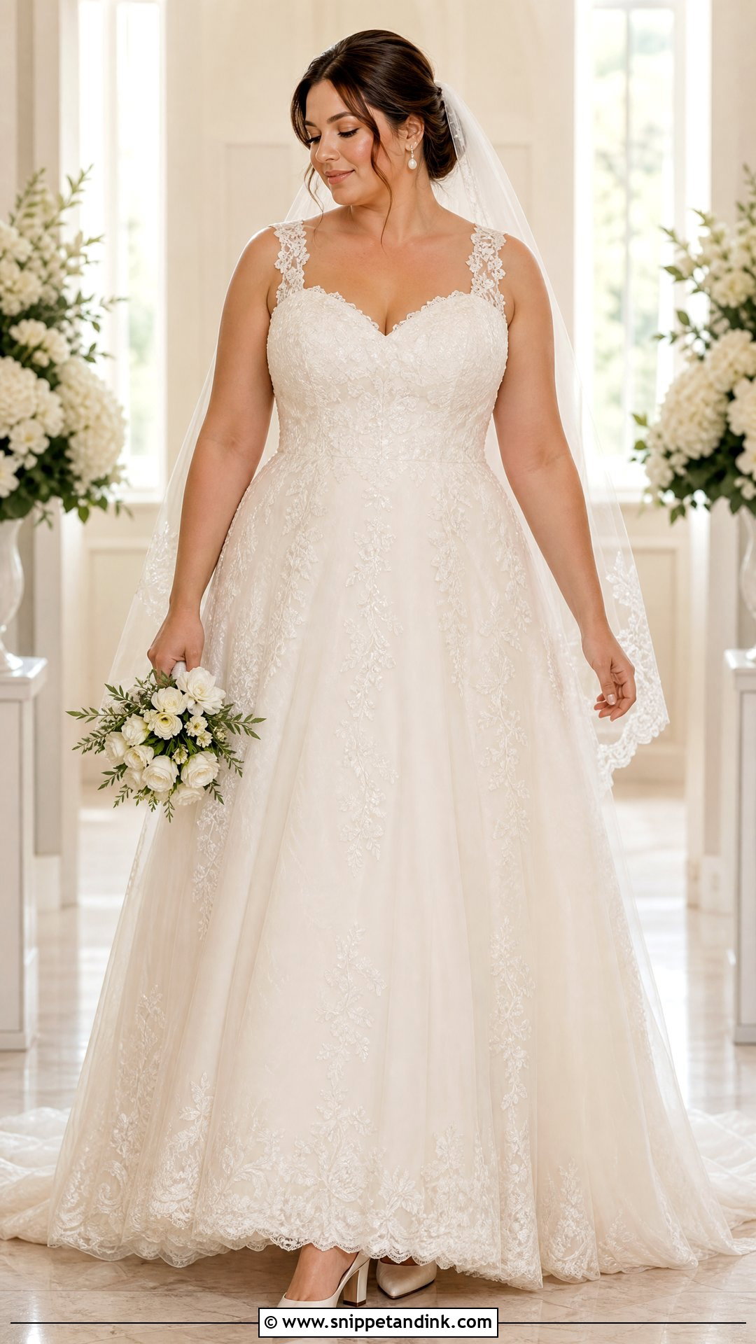 Size 16 A Line Wedding Dress With Sweetheart Neckline - Snippet and Ink - 20 Size 16 Wedding Dress Ideas