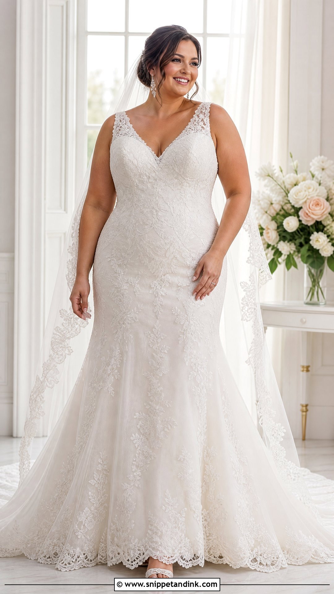 Size 16 Lace Fit And Flare Wedding Dress - Snippet and Ink - 20 Size 16 Wedding Dress Ideas