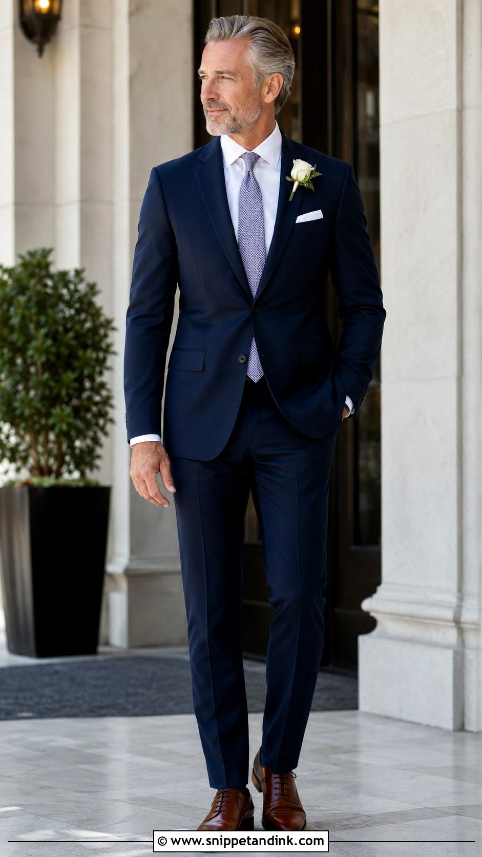 Slim Fit Suit - Snippet and Ink - 25 Father of the Bride Suit Ideas
