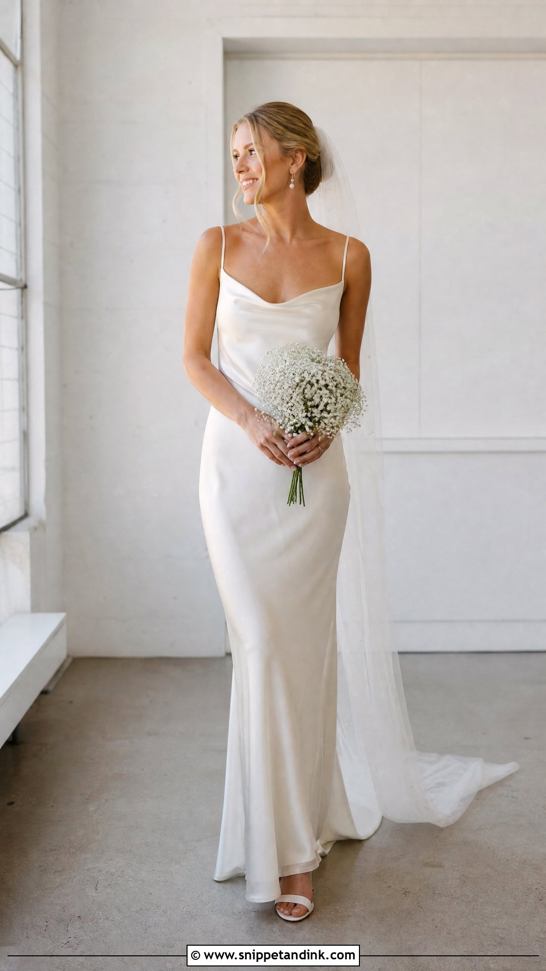 Slip Bridal Dress - Snippet and Ink - 30 Bridal Dress Design Ideas