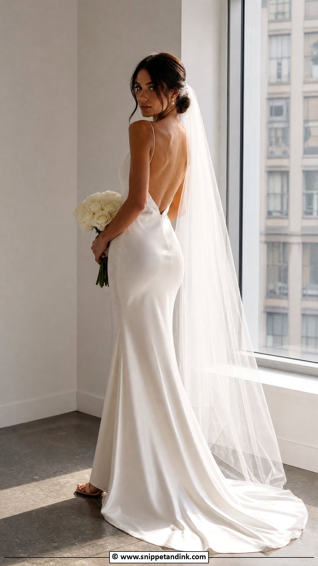 Slip Bridal Gown - Snippet and Ink - 35 Bridal Gowns