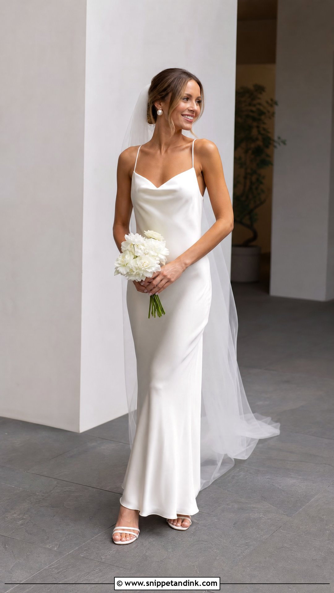 Slip Bridal Wedding Dress - Snippet and Ink - 25 Bridal Wedding Dresses
