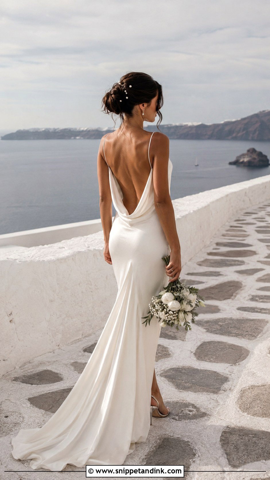 Slip Greek Goddess Wedding Dress - Snippet and Ink - 25 Greek Goddess Wedding Dress Ideas