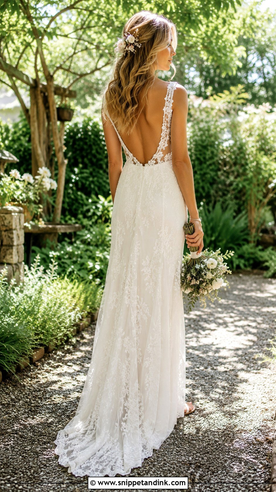 Slip Hippie Wedding Dress - Snippet and Ink - 30 Hippie Wedding Dress Ideas