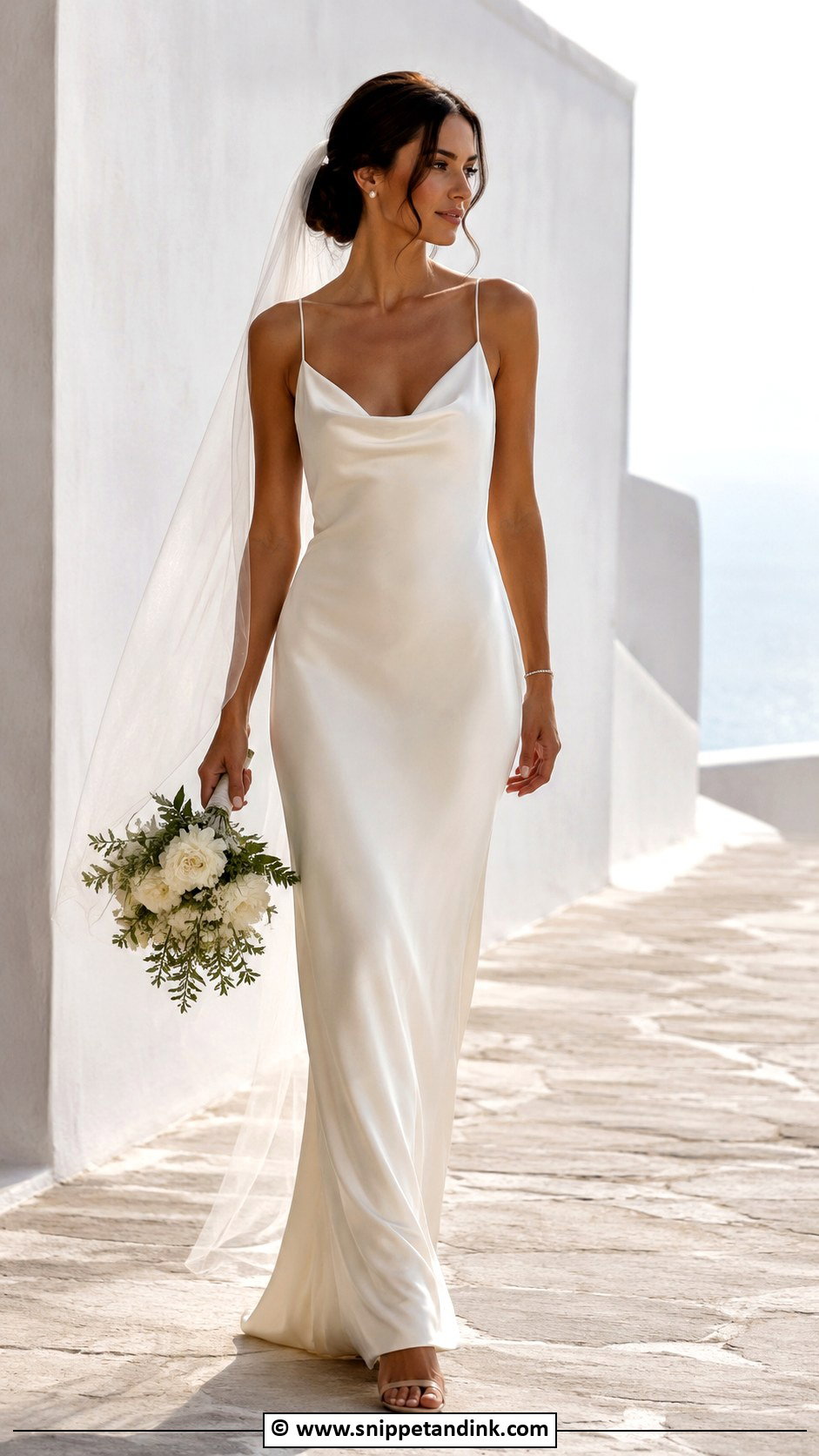 Slip Wedding Dress - Snippet and Ink - 35 Wedding Dresses