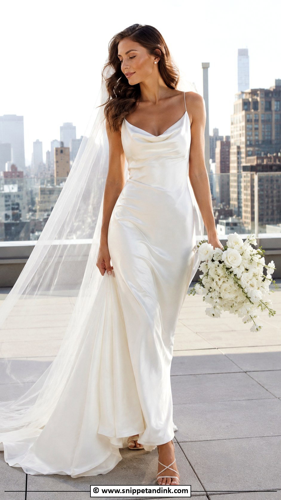 Slip Wedding Dress - Snippet and Ink - 35 Wedding Dress Styles