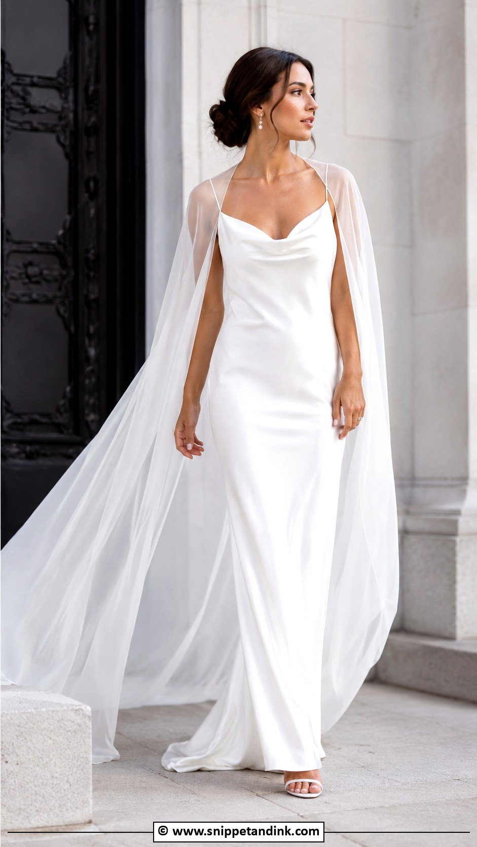 Slip Wedding Dress - Snippet and Ink - 30 Flowy Wedding Dress Ideas