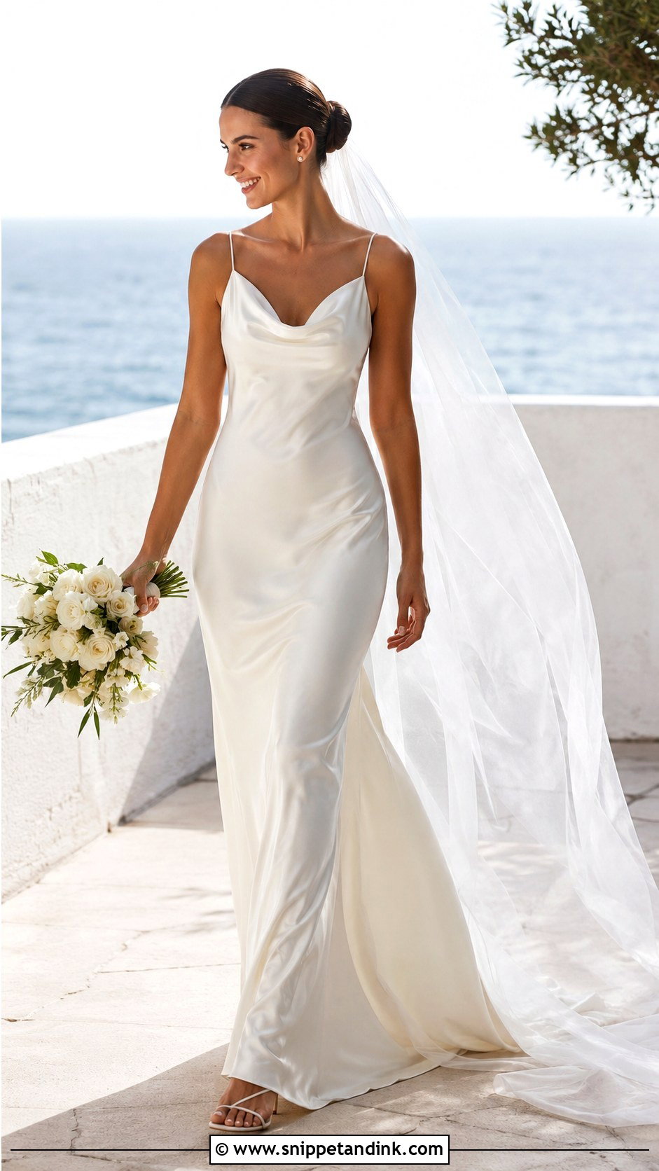 Slip Wedding Dress - Snippet and Ink - 20 Wedding Dress Silhouette Ideas