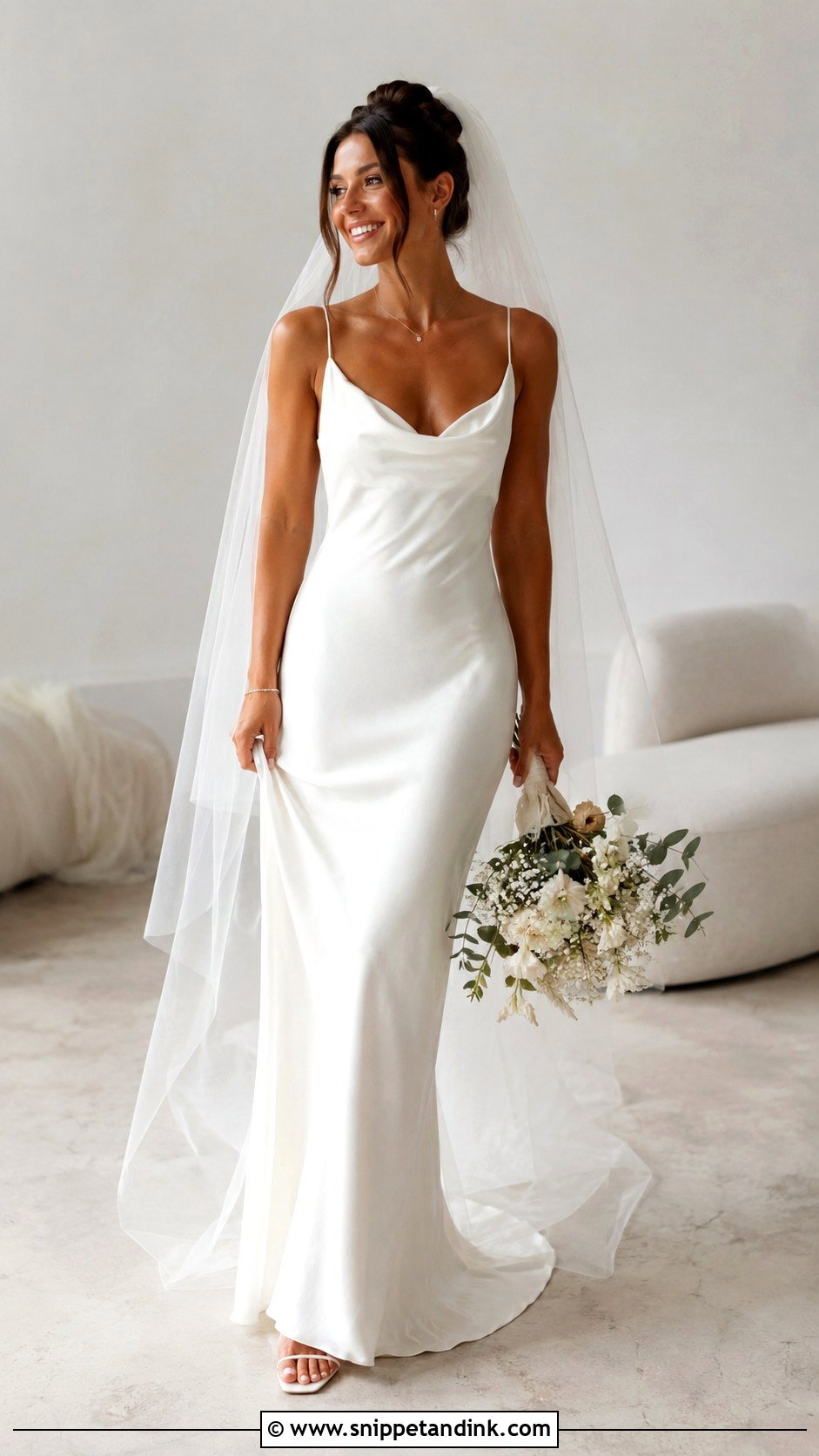 Slip Wedding Dress - Snippet and Ink - 25 Unique Wedding Dress Styles