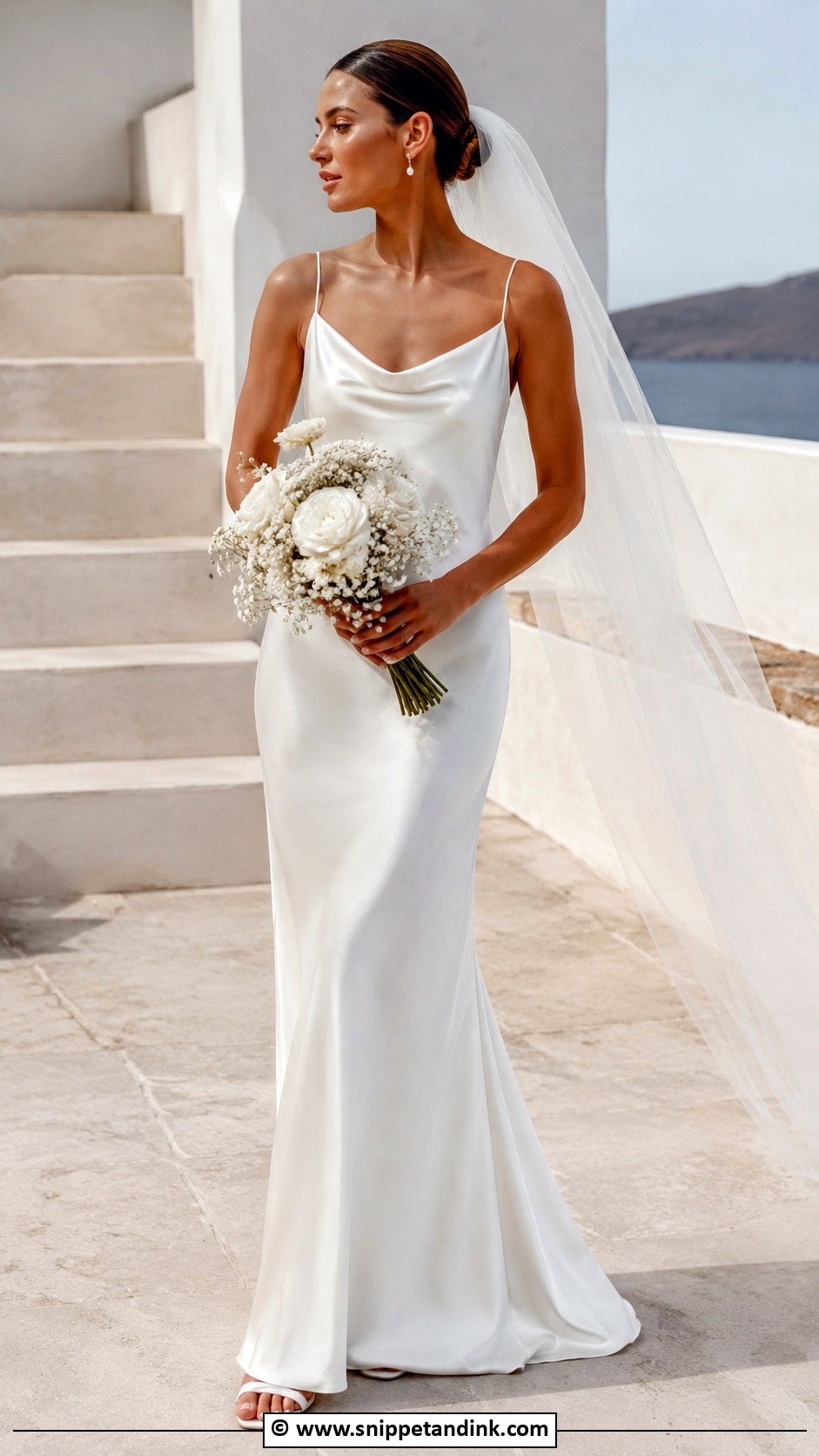 Slip Wedding Dress - Snippet and Ink - 30 Pretty Wedding Dresses