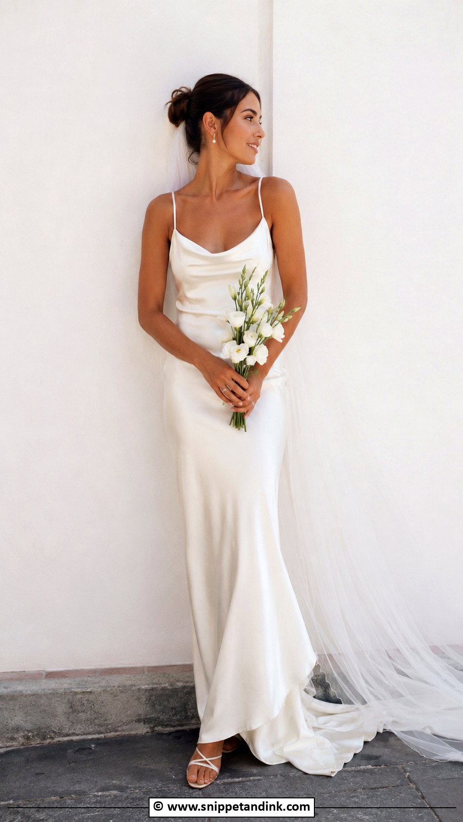 Slip Wedding Dress - Snippet and Ink - 30 Wedding Dress Inspiration Ideas