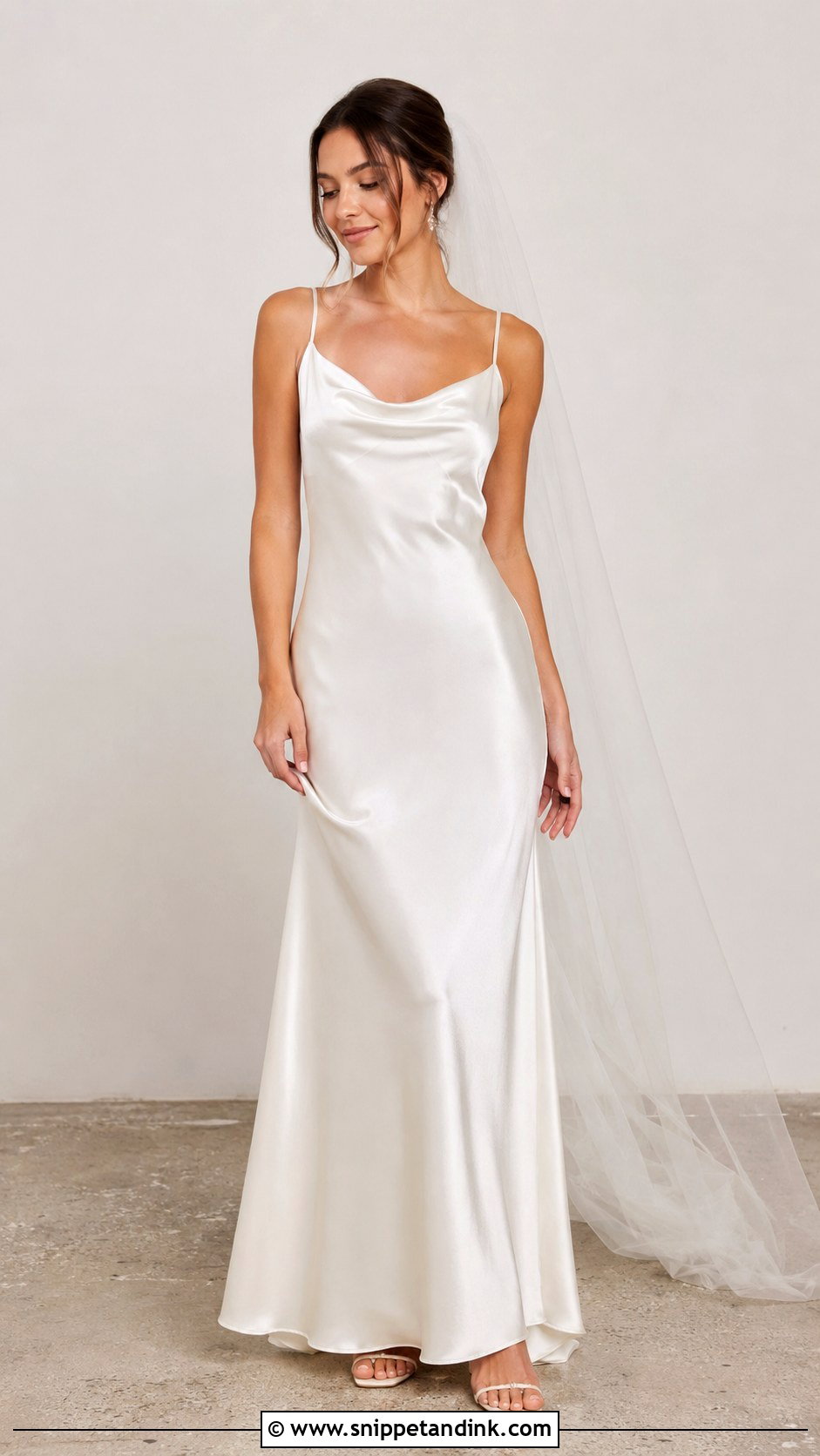 Slip Wedding Dress For Petite Women - Snippet and Ink - 25 Wedding Dresses for Petite Women
