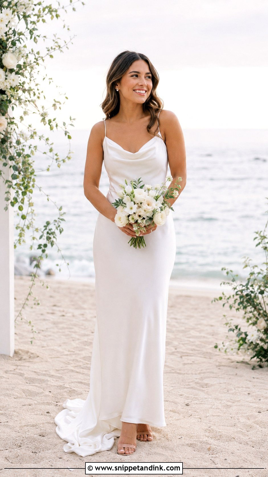Slip Wedding Dress For Short Brides - Snippet and Ink - 30 Wedding Dresses for Short Brides
