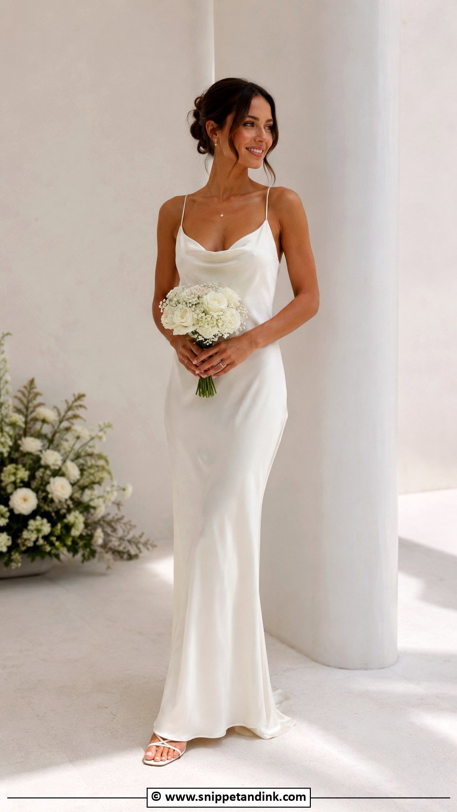 Slip Wedding Dress - Snippet and Ink - 25 Untraditional Wedding Dress Ideas