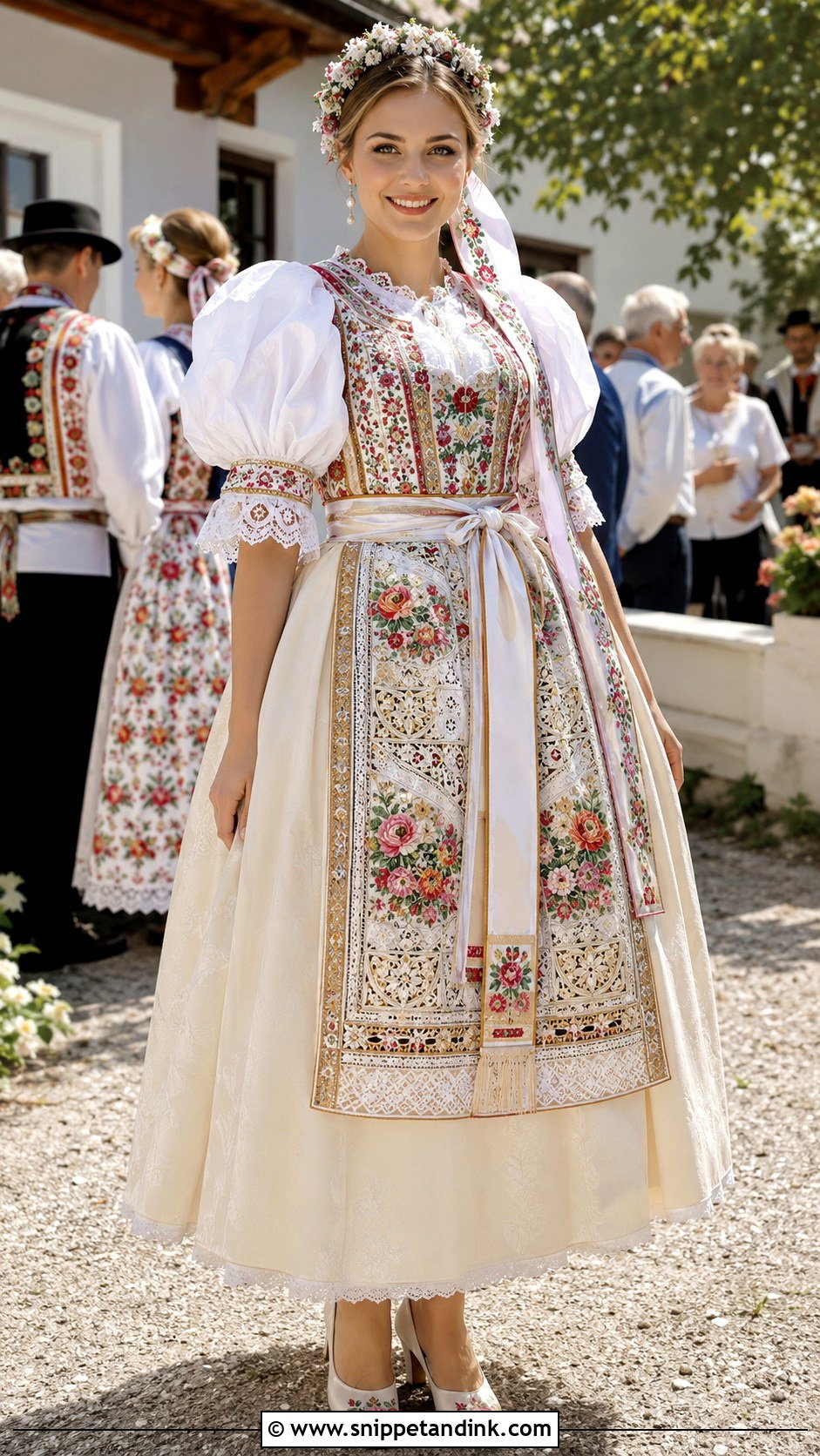 Slovak Kroj Wedding Dress - Snippet and Ink - 20 Slavic Wedding Dress Ideas