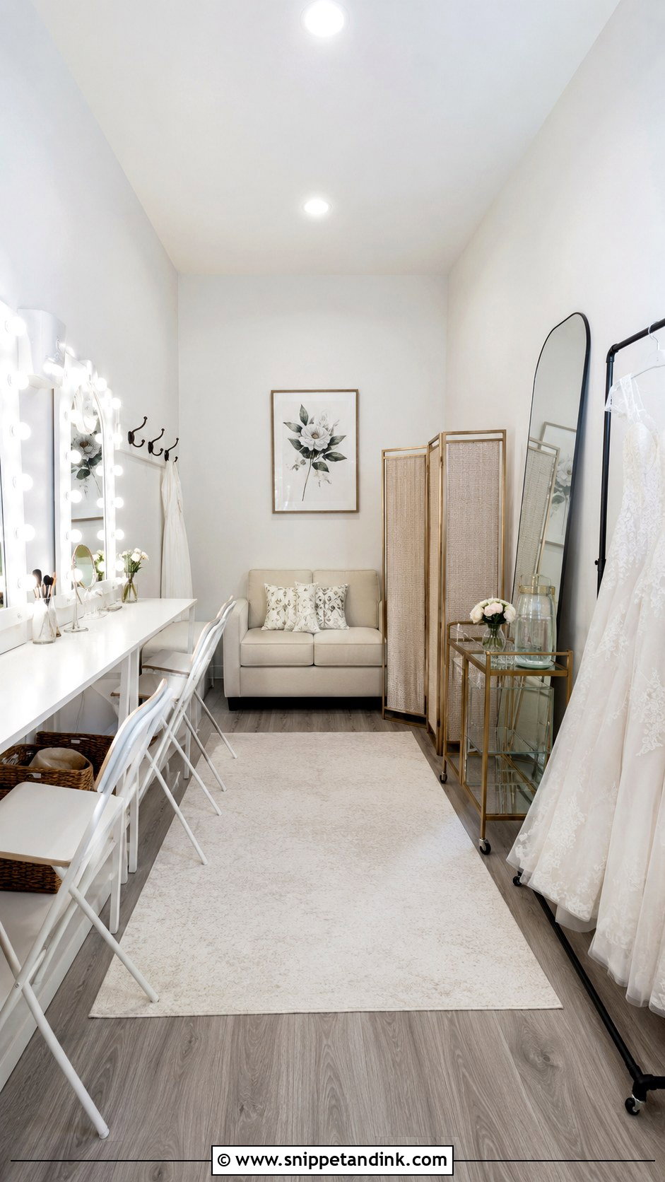 Small Bridal Suite - Snippet and Ink - 20 Bride Suite Ideas