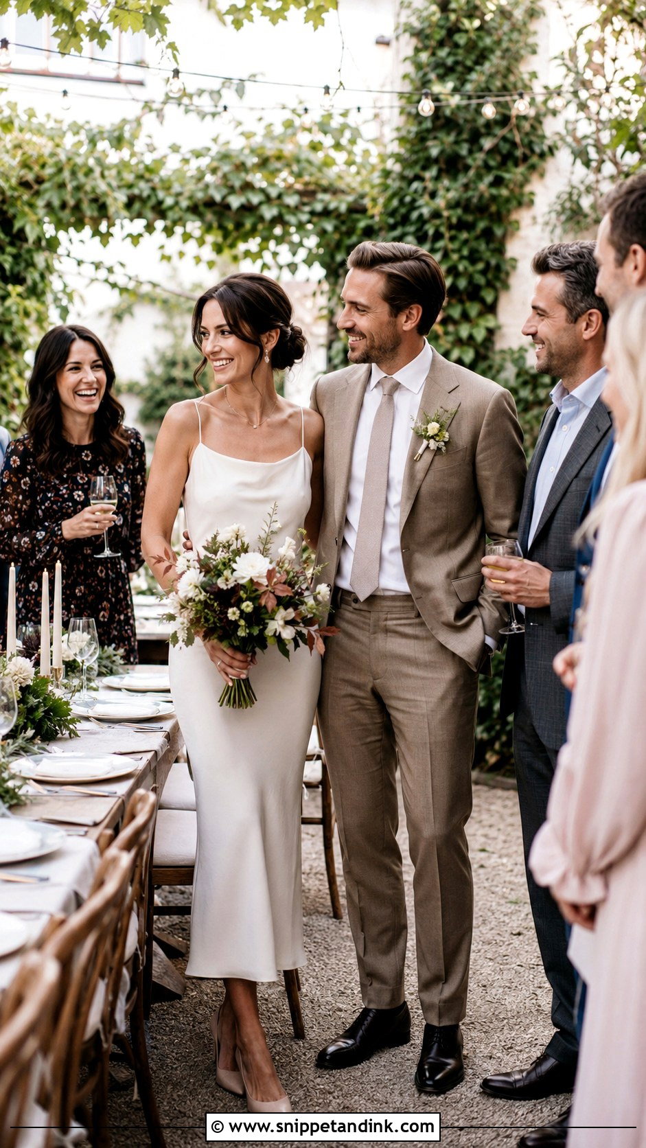 Small Second Wedding With Close Friends - Snippet and Ink - 20 2nd Marriage Ideas
