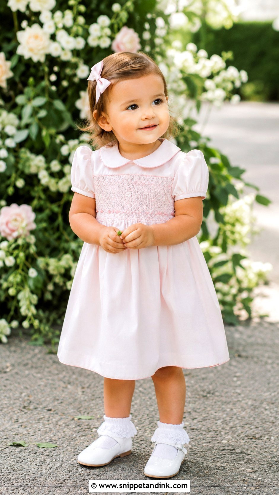 Smocked Kids Dress For Wedding - Snippet and Ink - 25 Kids Dresses for Weddings