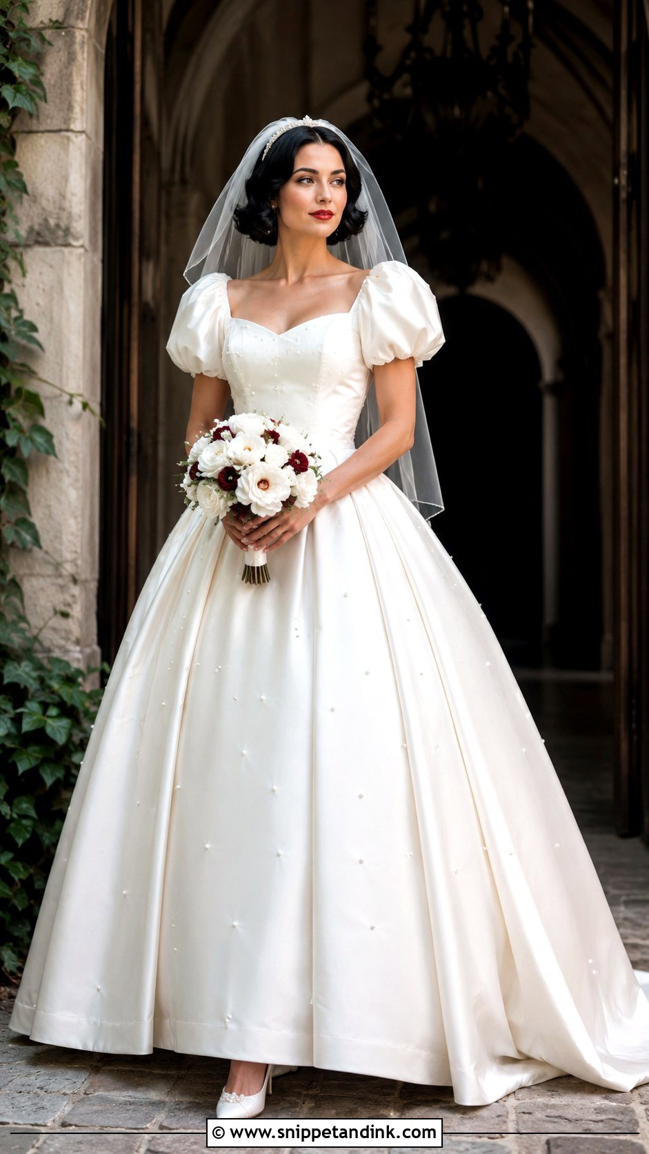 Snow White Wedding Dress - Snippet and Ink - 25 Fairytale Wedding Dress Princesses Ideas