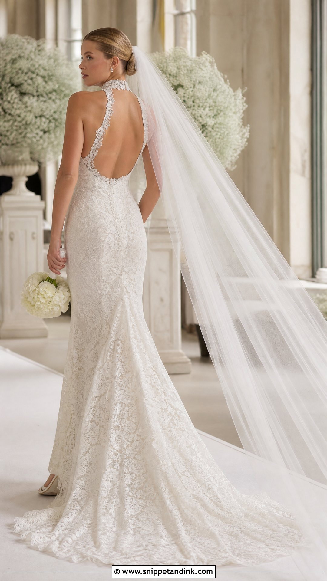 Sofia Richie Cathedral Veil Wedding Dress - Snippet and Ink - 25 Sofia Richie Wedding Dress Ideas