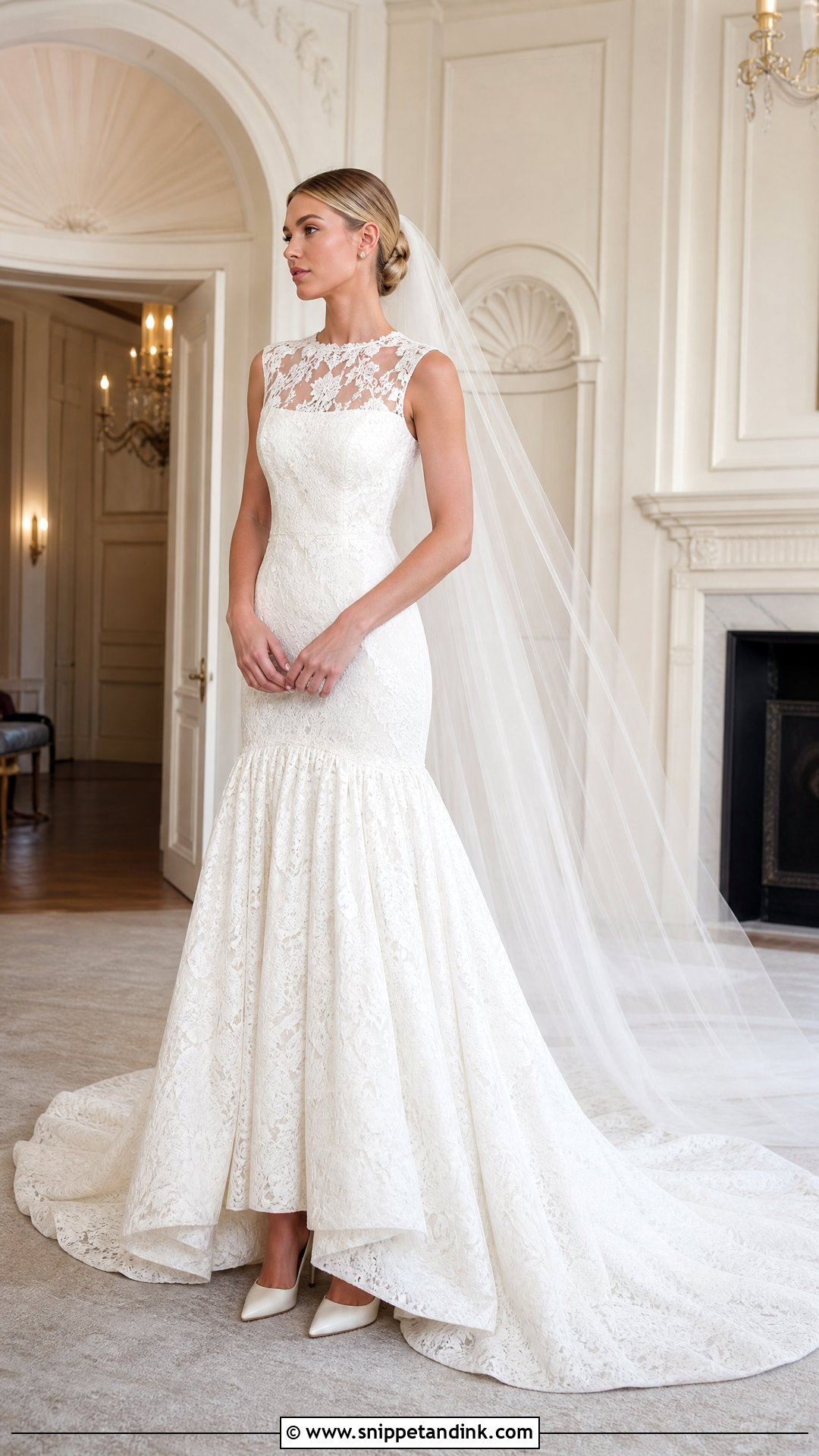 Sofia Richie Drop Waist Wedding Dress - Snippet and Ink - 25 Sofia Richie Wedding Dress Ideas
