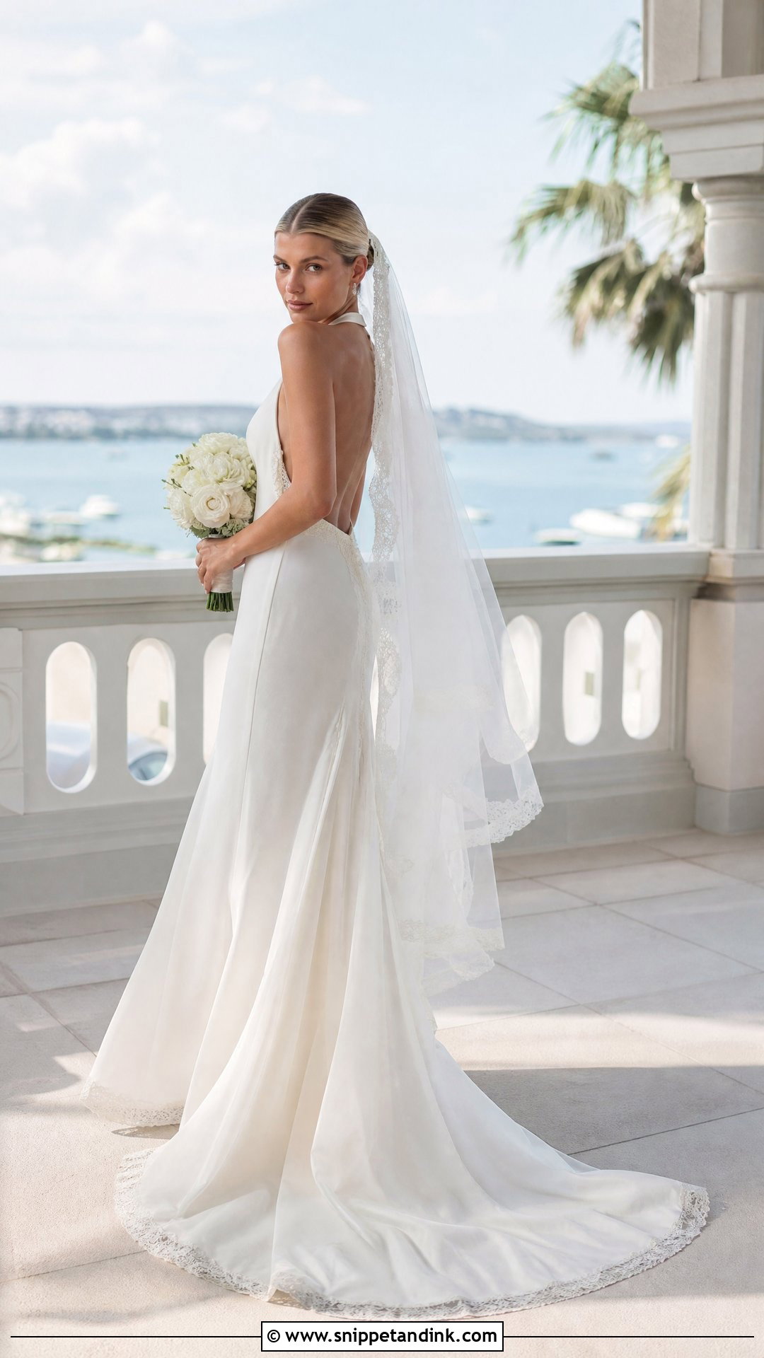Sofia Richie Simple Destination Wedding Dress - Snippet and Ink - 20 Sophia Richie Wedding Dress Ideas