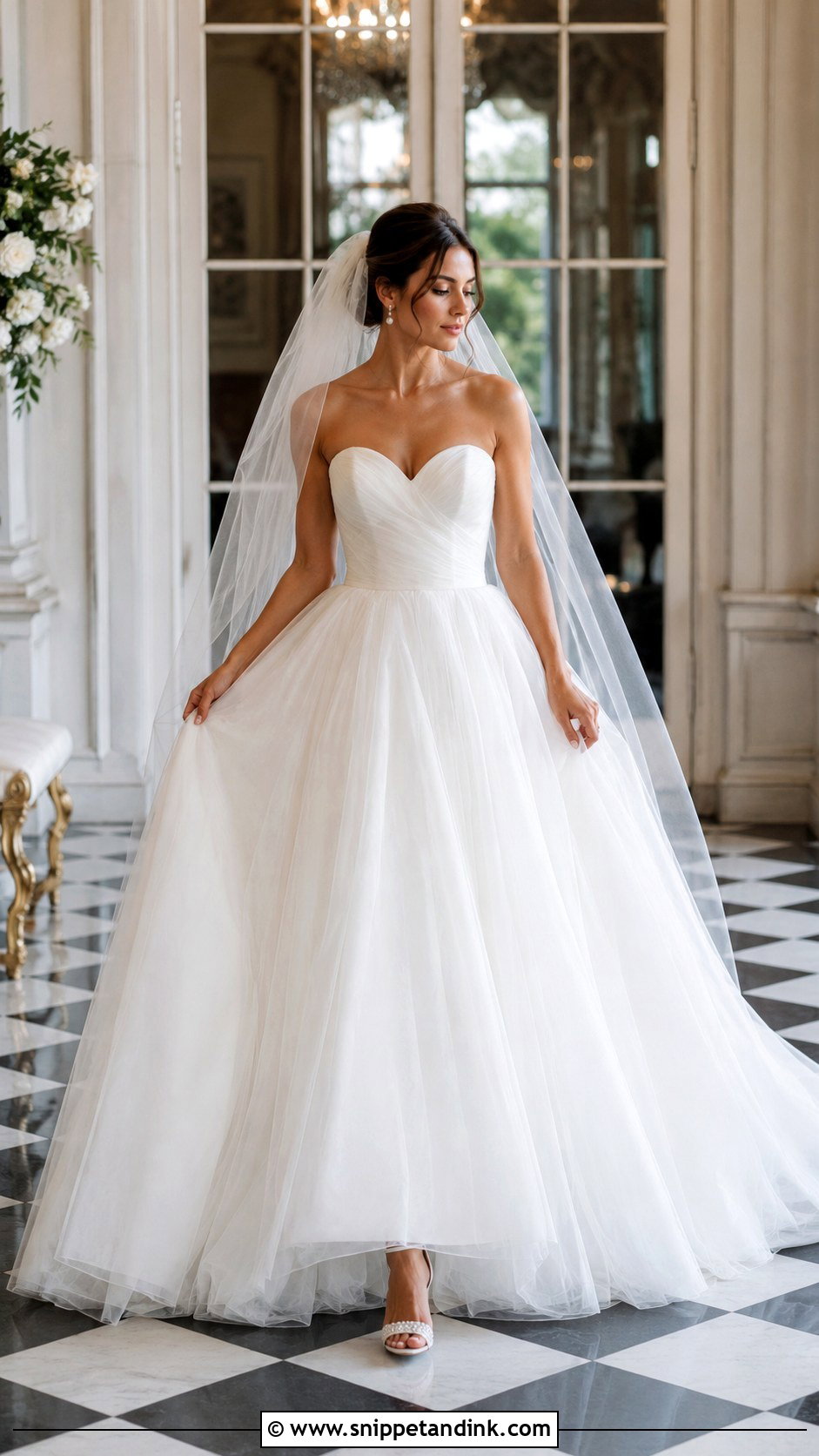 Soft Ball Gown Wedding Dress - Snippet and Ink - 25 Soft Wedding Dress Ideas