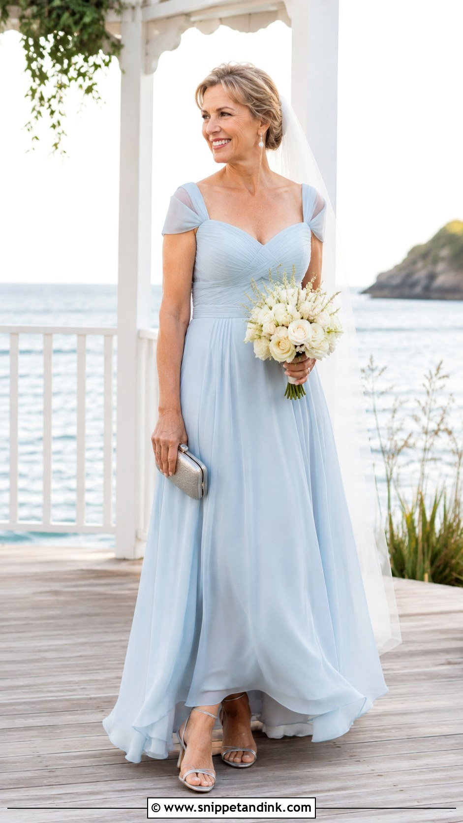 Soft Blue Wedding Dress - Snippet and Ink - 20 2nd Marriage Wedding Dress Older Bride Ideas