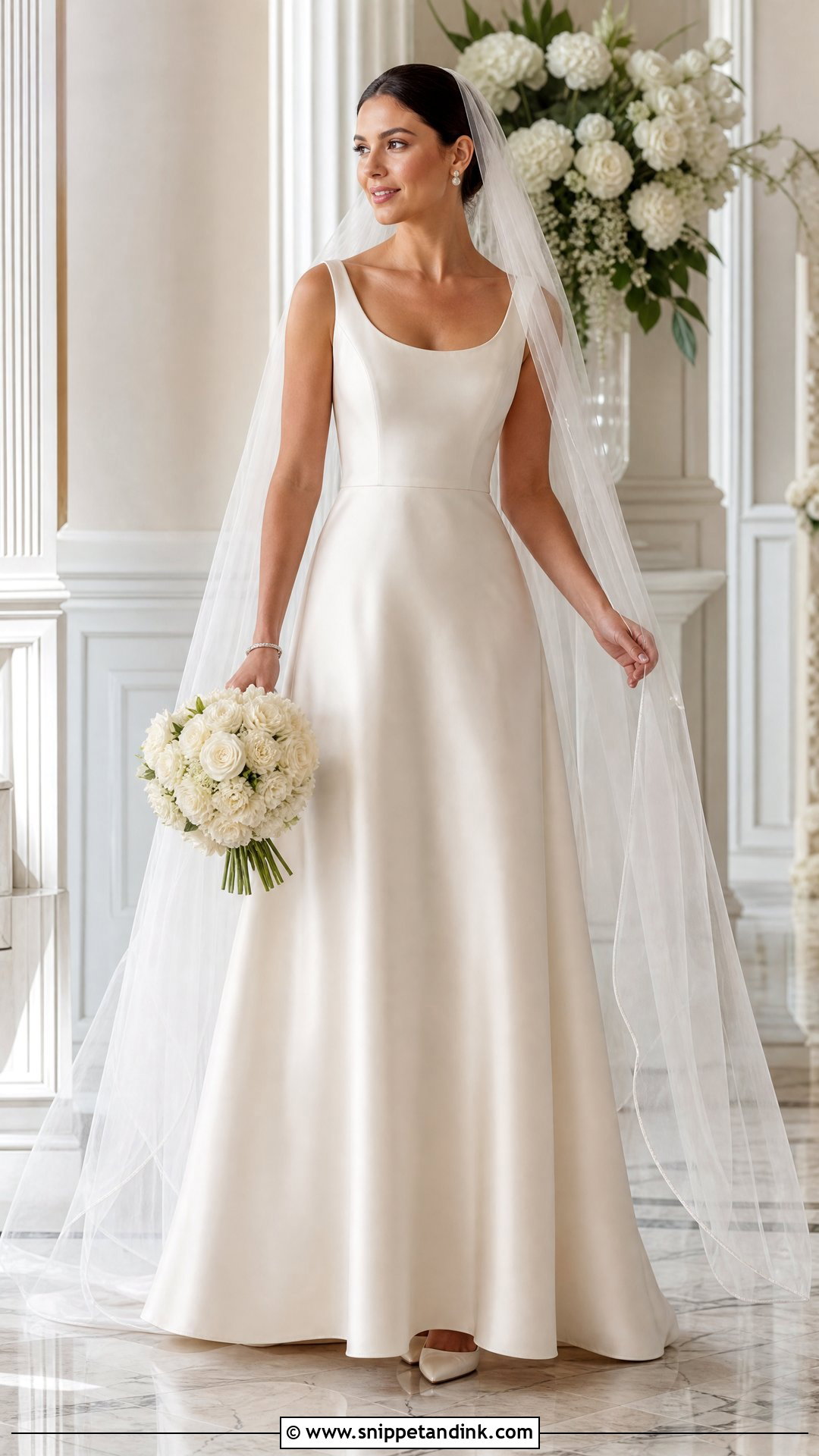 Soft Classic A Line Wedding Dress - Snippet and Ink - 20 Soft Classic Wedding Dress Ideas