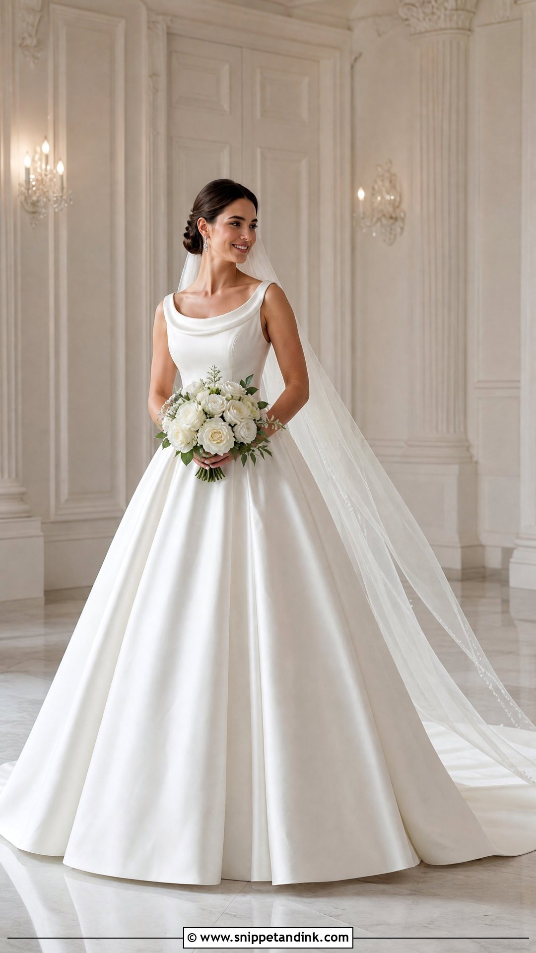 Soft Classic Ball Gown Wedding Dress - Snippet and Ink - 20 Soft Classic Wedding Dress Ideas