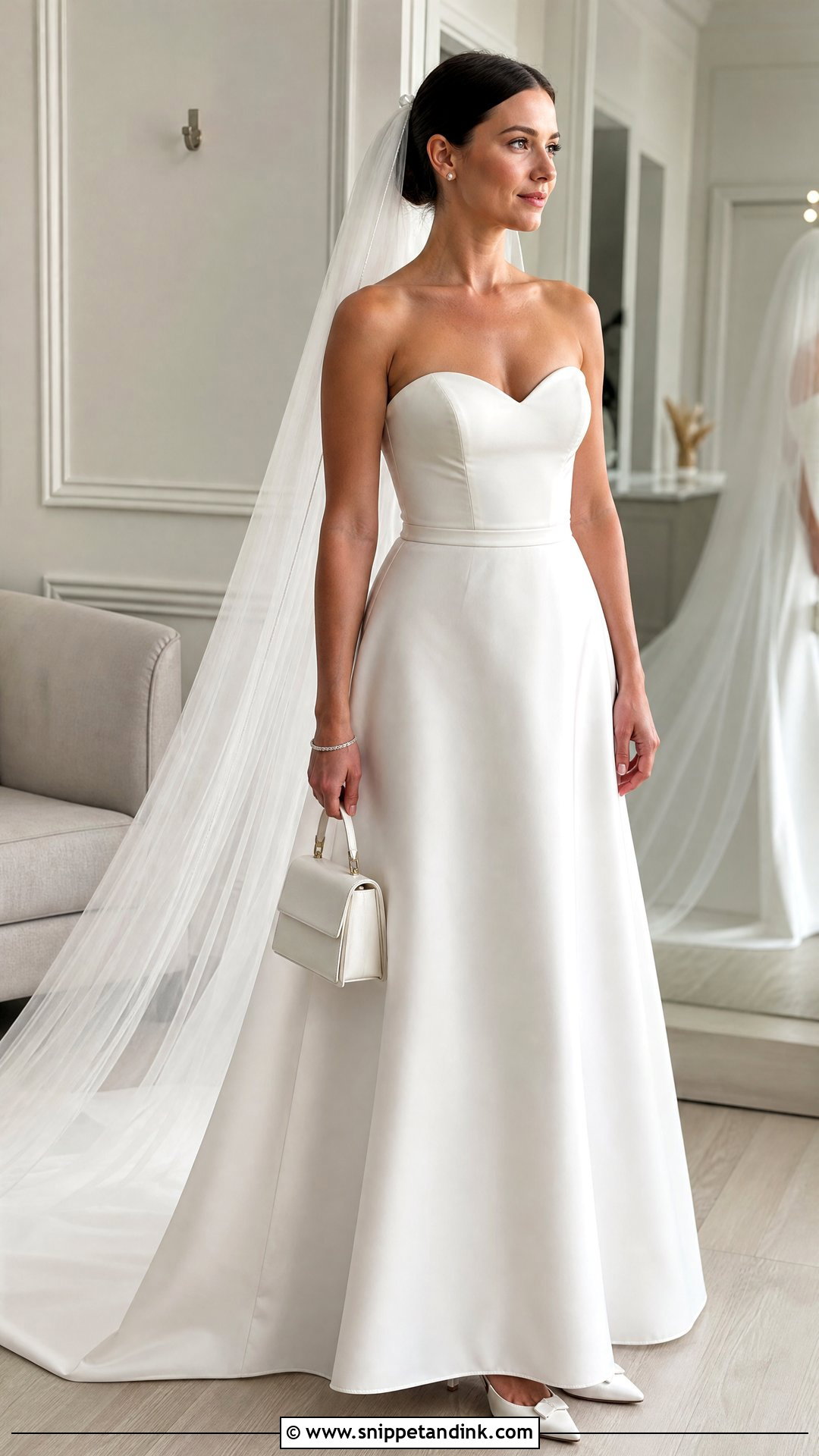 Soft Classic Satin Wedding Dress - Snippet and Ink - 20 Soft Classic Wedding Dress Ideas