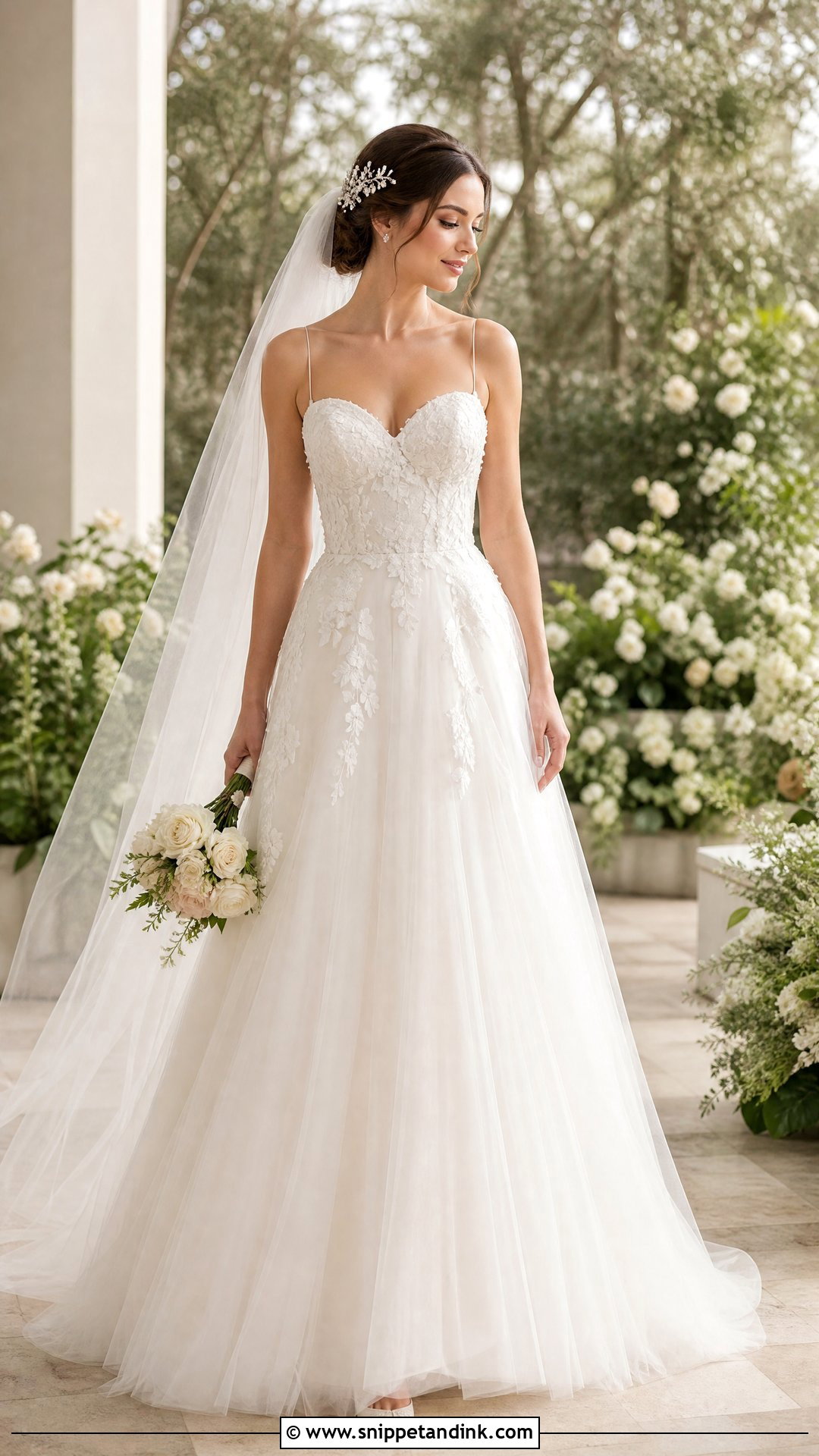 Soft Classic Tulle Wedding Dress - Snippet and Ink - 20 Soft Classic Wedding Dress Ideas