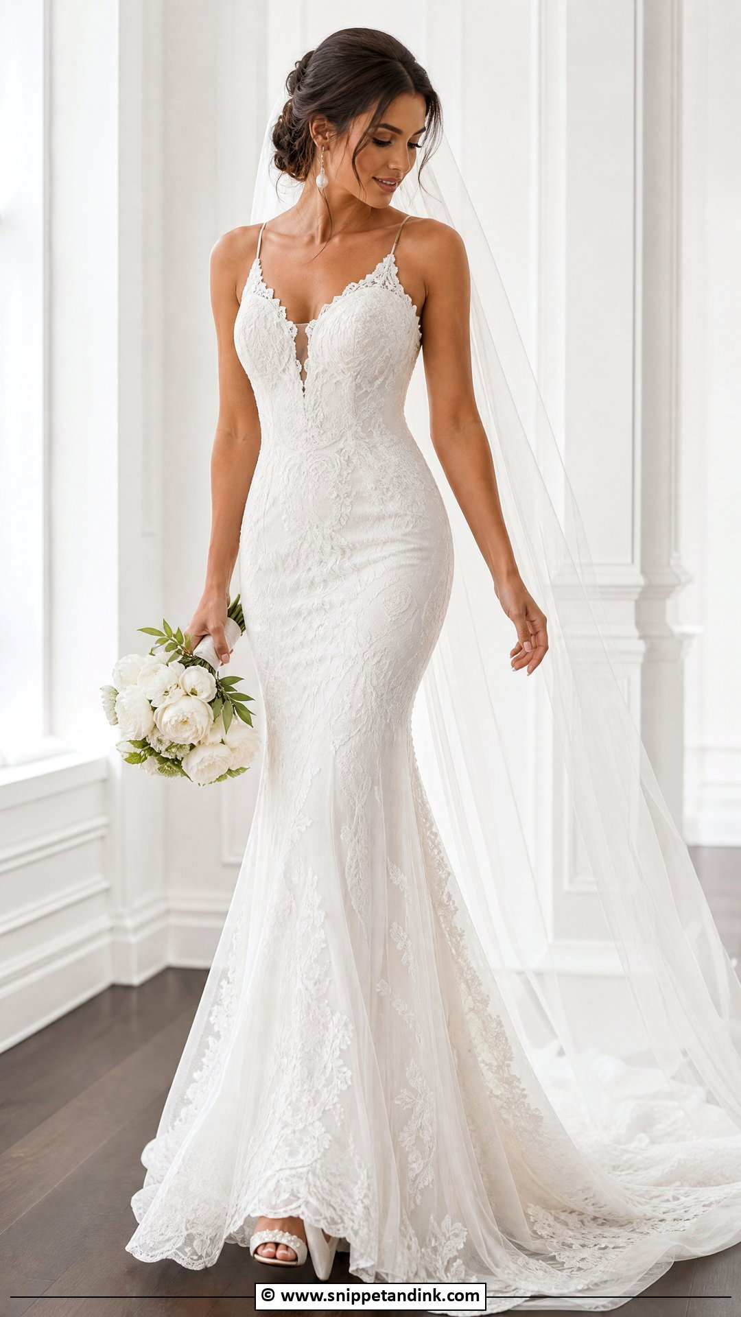 Soft Mermaid Wedding Dress - Snippet and Ink - 35 Ethereal Wedding Dress Ideas