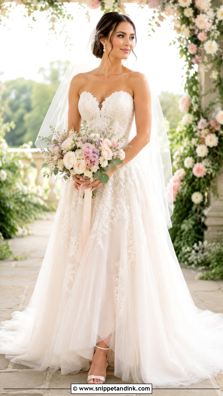 Soft Romantic Wedding Dress - Snippet and Ink - 25 Soft Wedding Dress Ideas