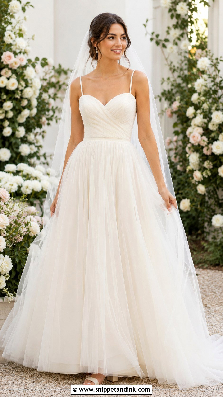 Soft Tulle Wedding Dress - Snippet and Ink - 25 Soft Wedding Dress Ideas