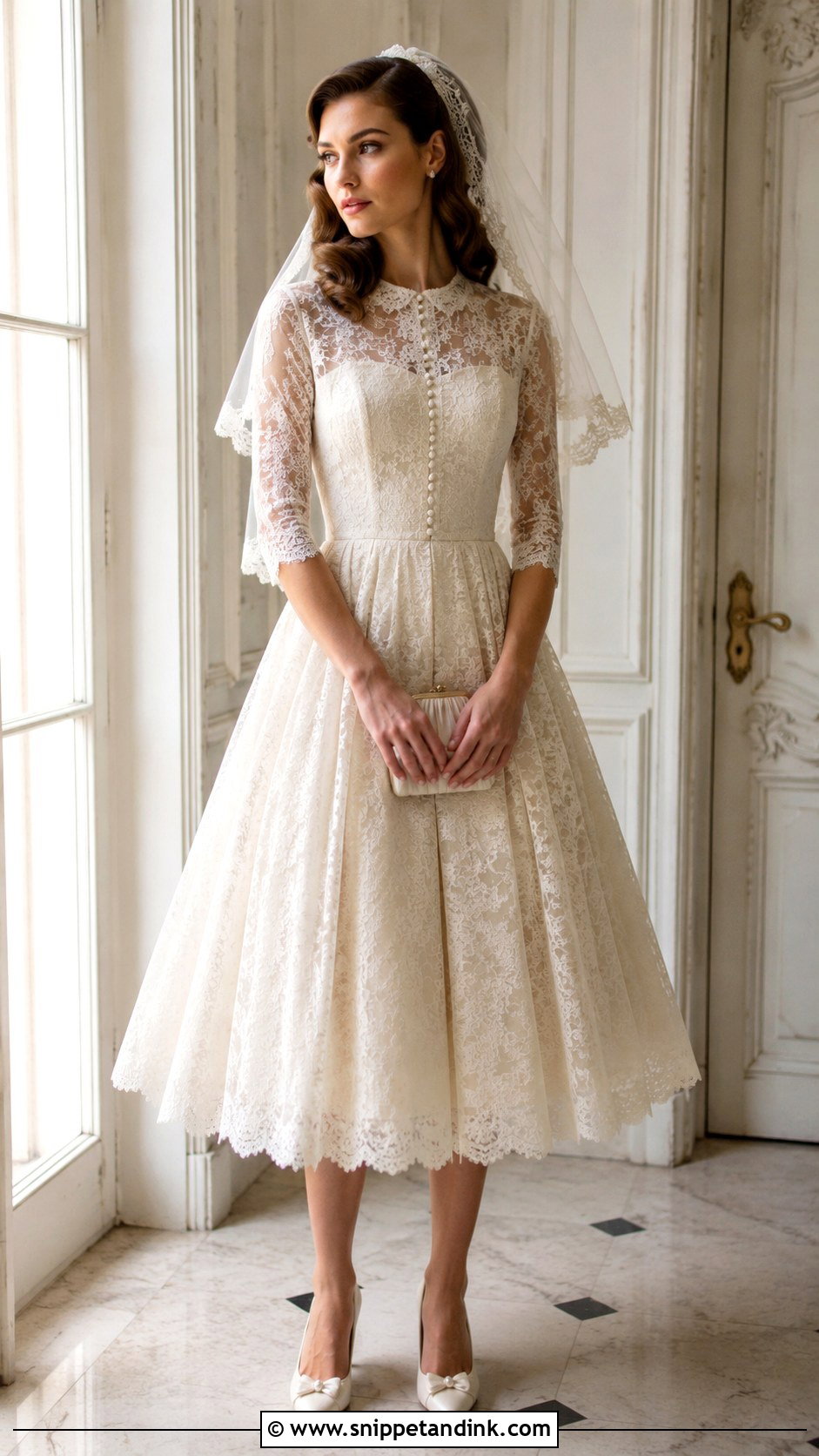Soft Vintage Wedding Dress - Snippet and Ink - 25 Soft Wedding Dress Ideas